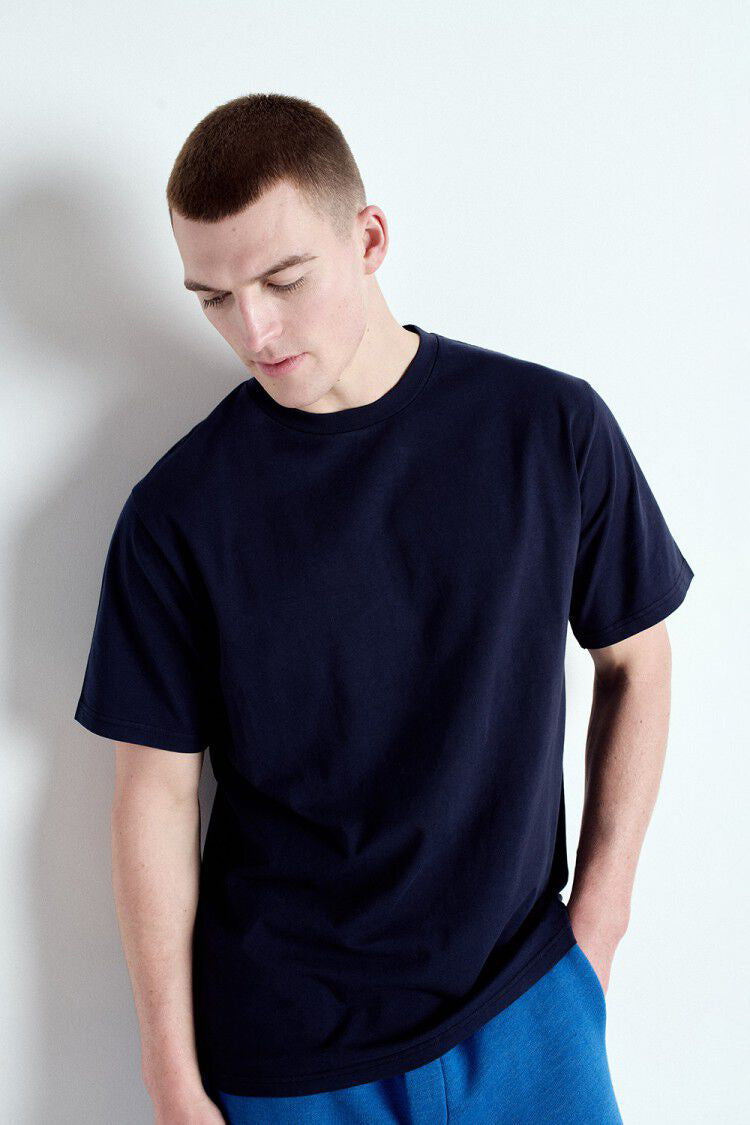  Men's Fizvalley T-Shirt SS - Vintage Navy - RUM Amsterdam