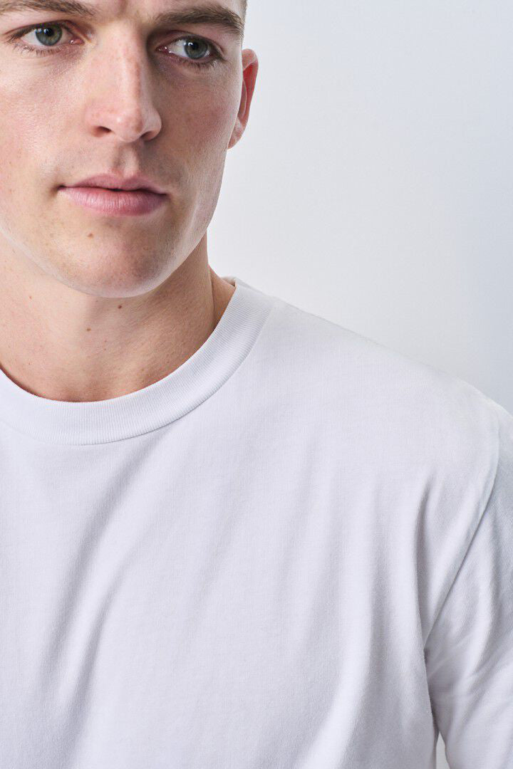  Men's Fizvalley T-Shirt SS - White - RUM Amsterdam