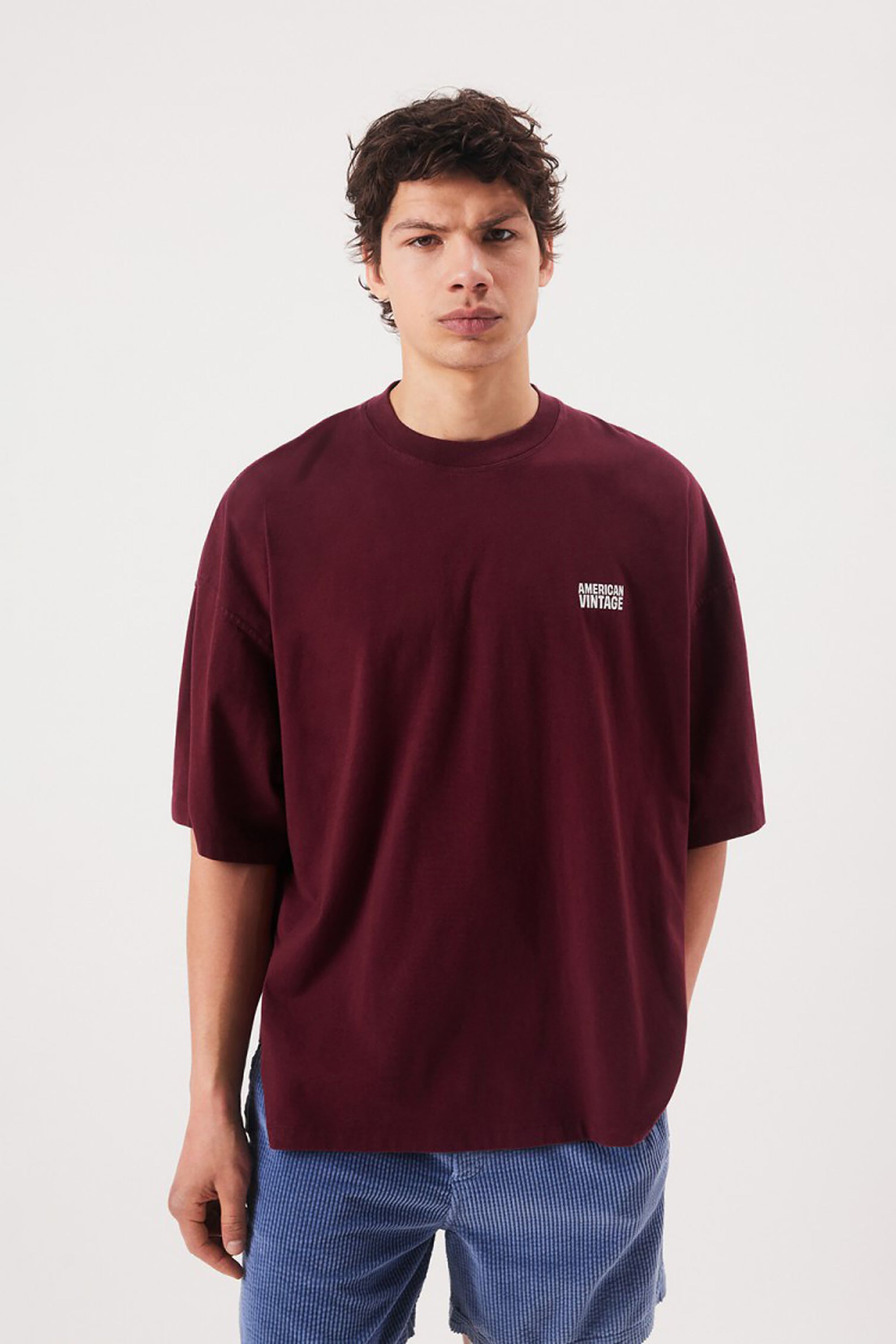 Men's Gixy T-Shirt - Mahogany
