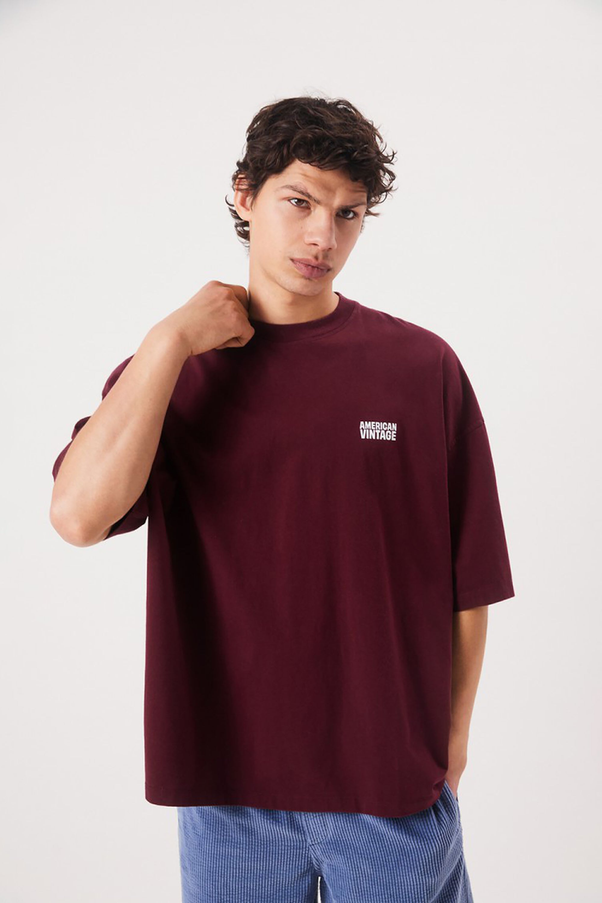 Men's Gixy T-Shirt - Mahogany