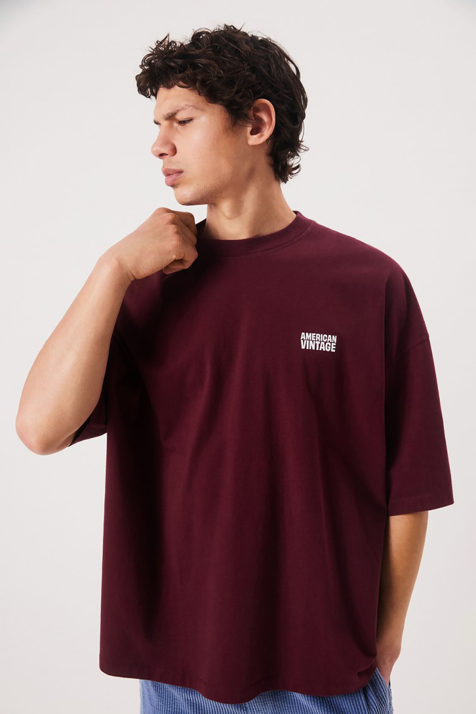 Men's Gixy T-Shirt - Mahogany