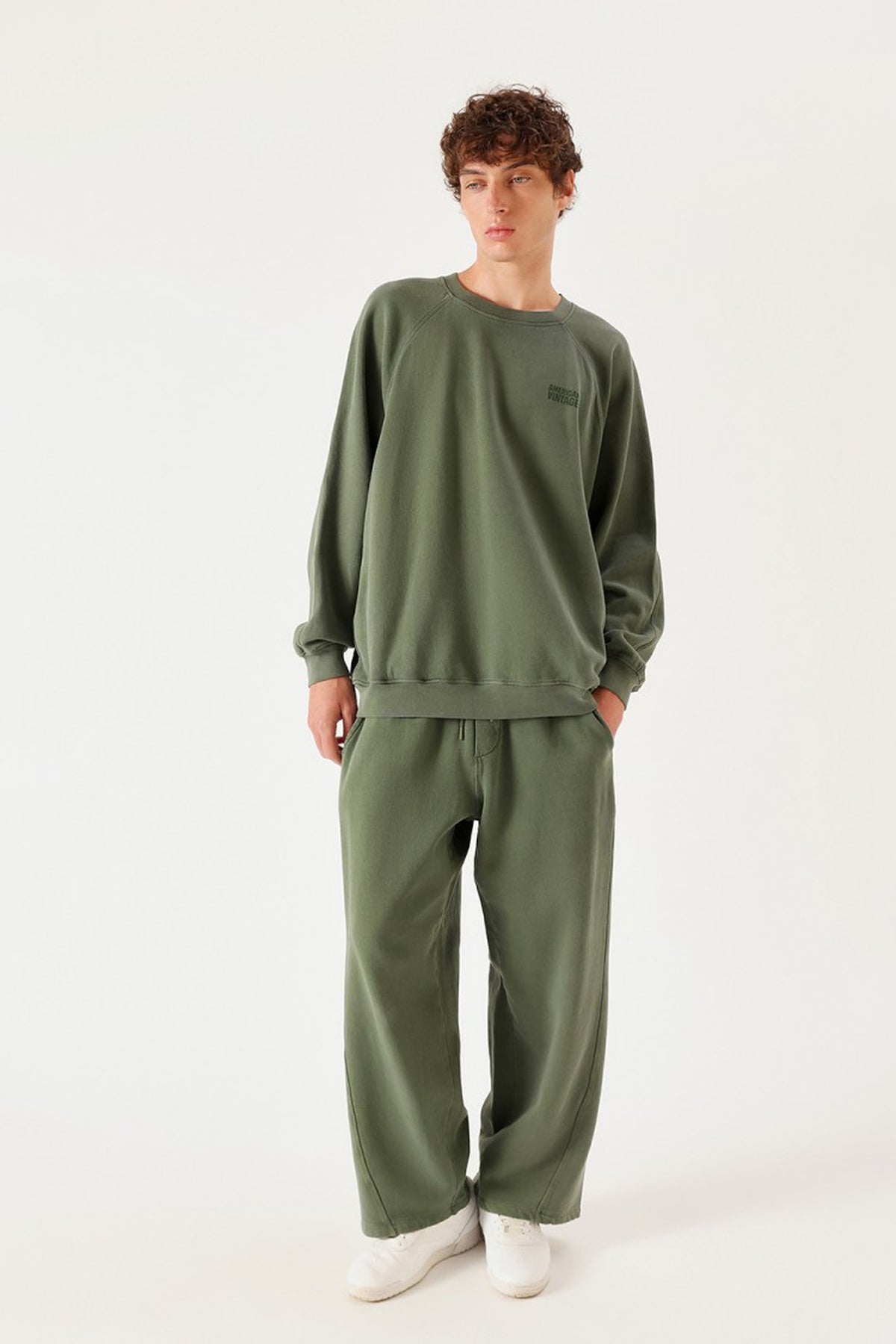  Men's Jitbay Sweatshirt - Vintage Forest - RUM Amsterdam
