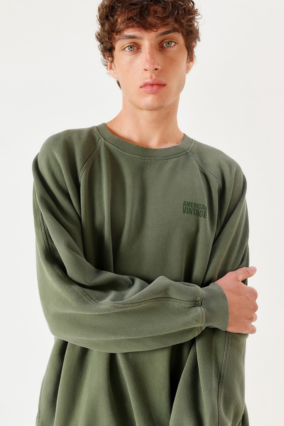  Men's Jitbay Sweatshirt - Vintage Forest - RUM Amsterdam