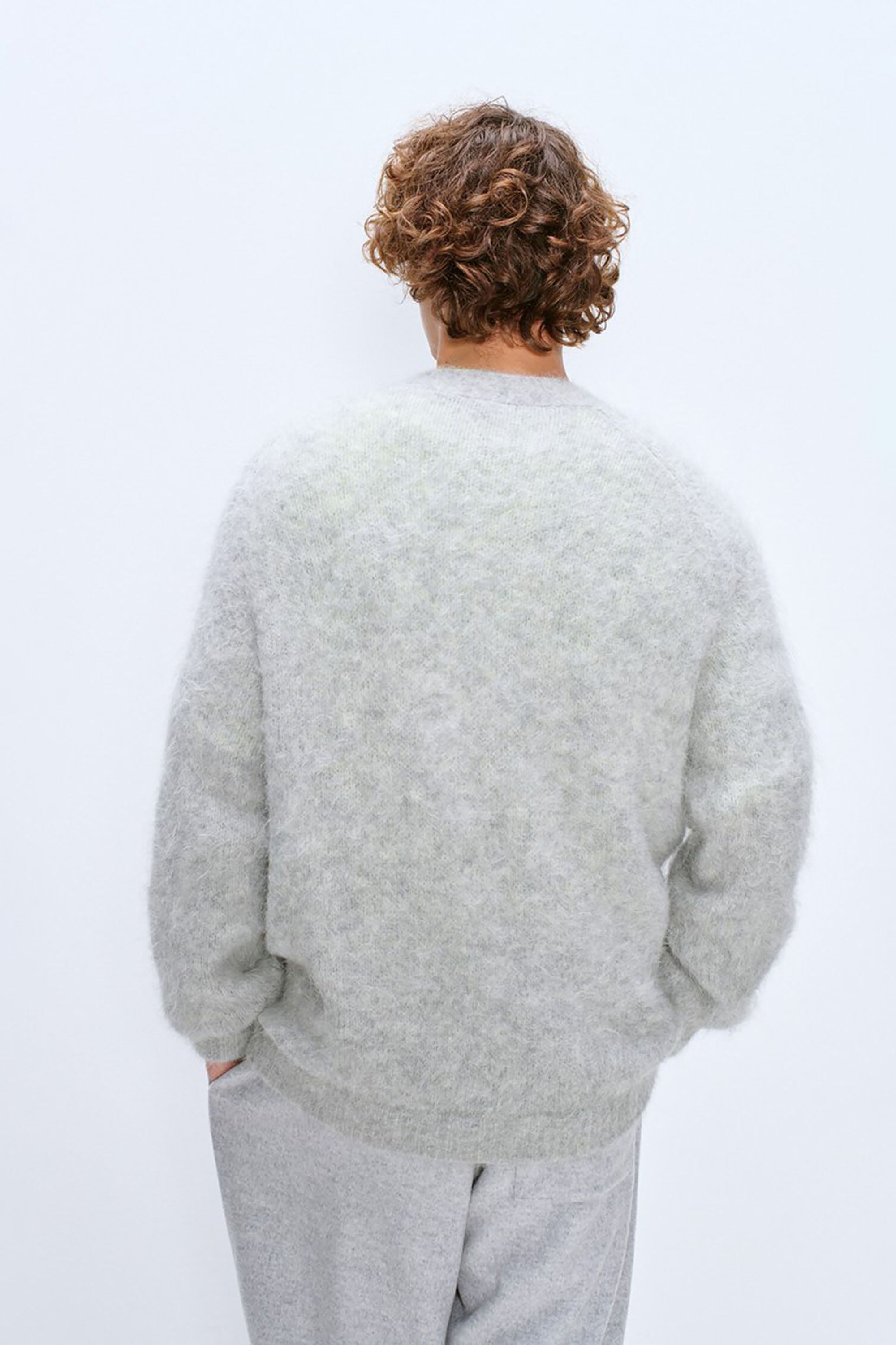 Men's Niby Cardigan - Heather Grey