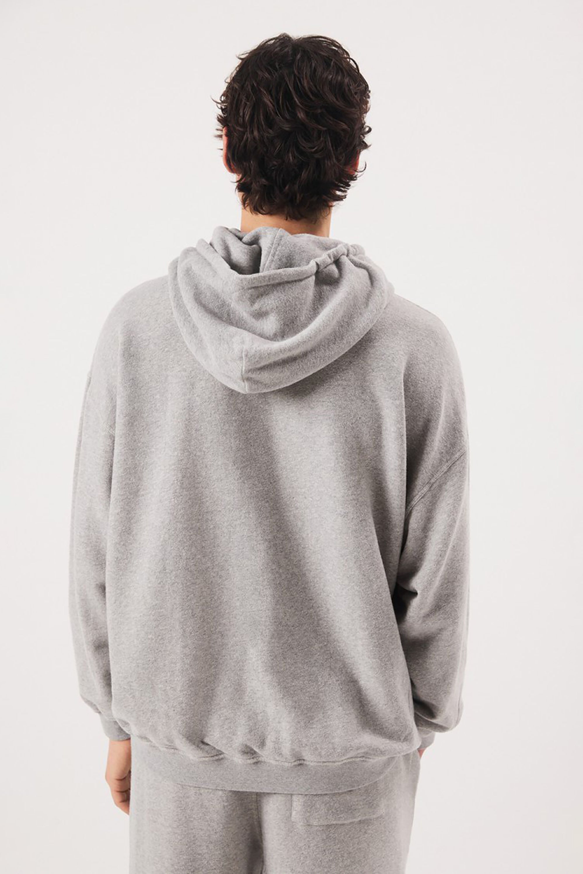 Men's Nyzzow Zip Up Hoodie - Heather Grey
