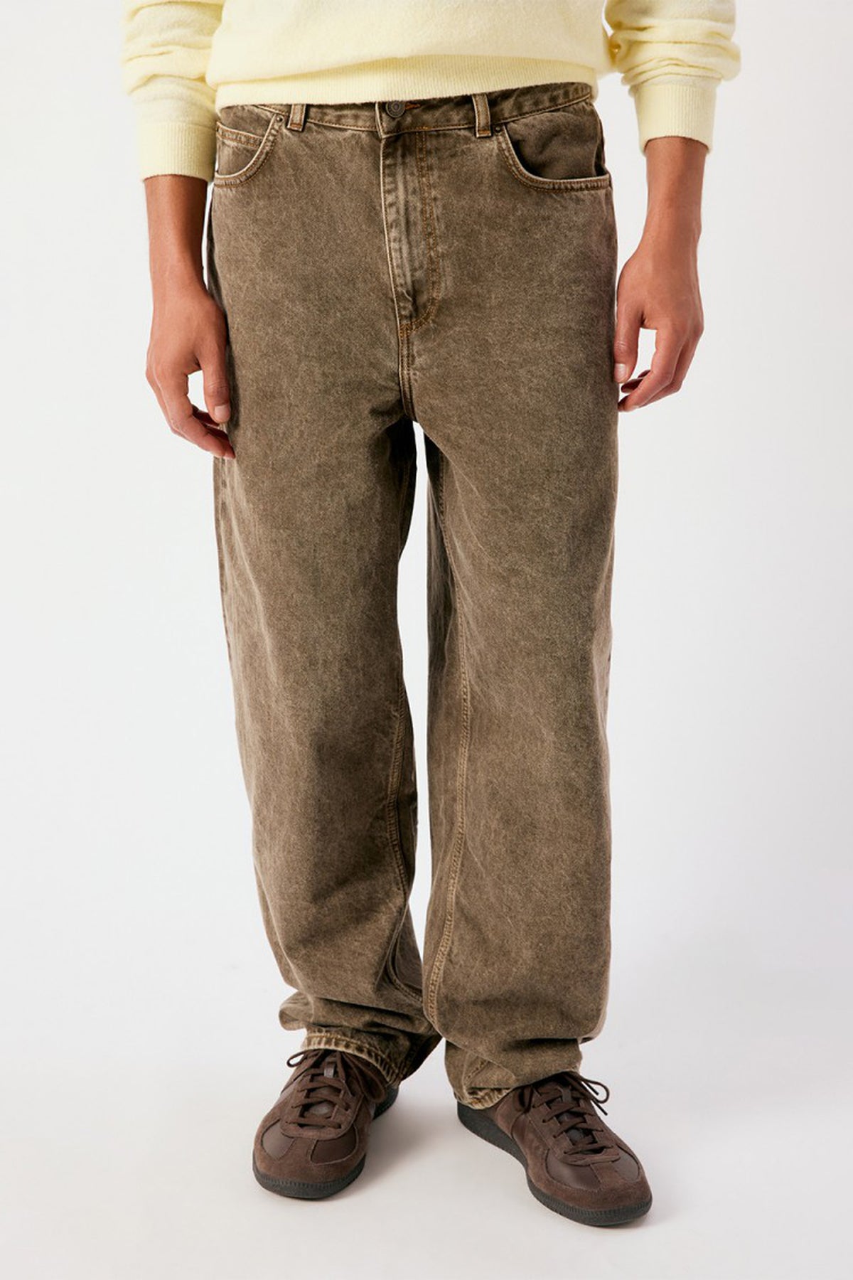 Men's Oshow Jeans - Stone Brown