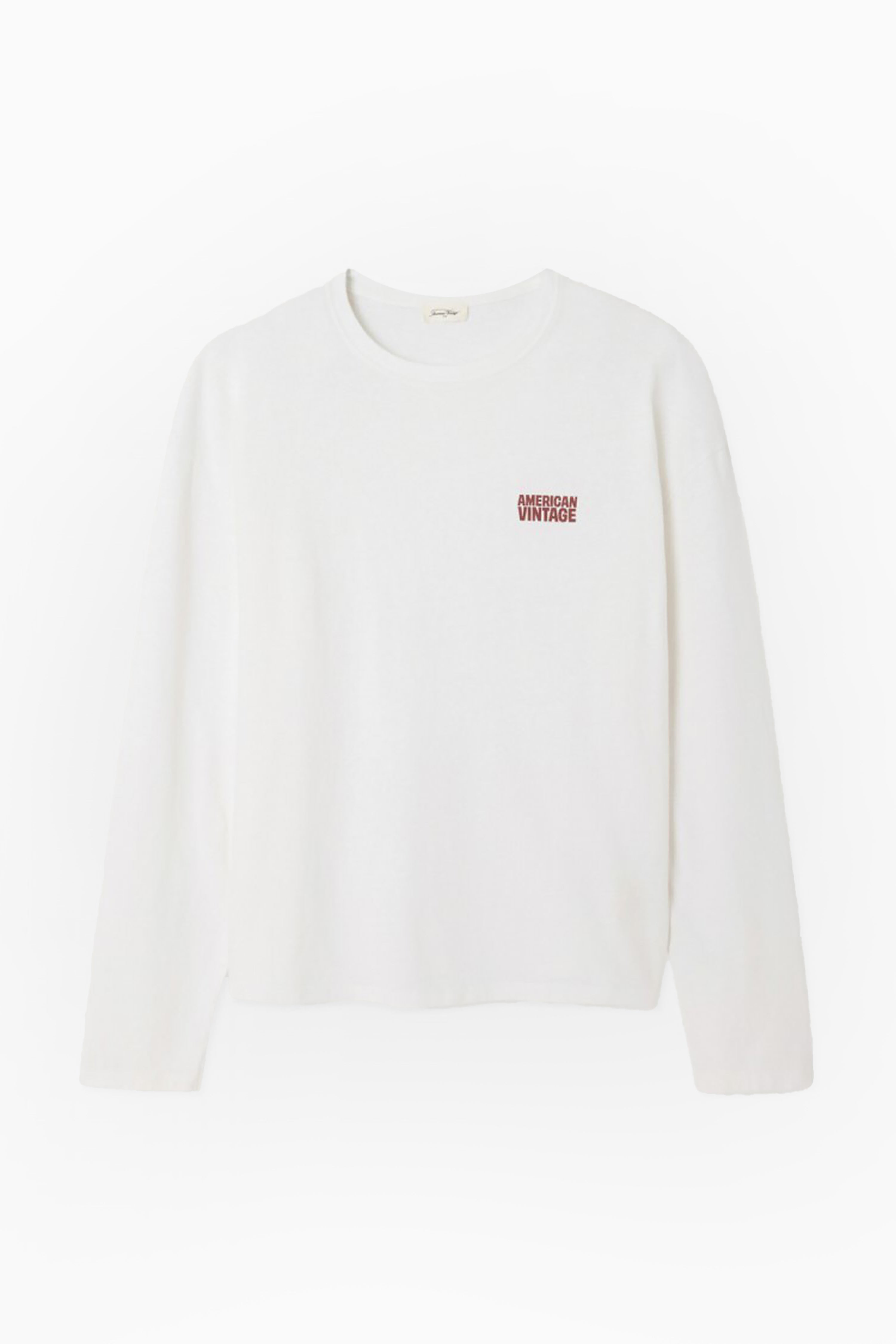 Men's Ykobow T-Shirt LS - White