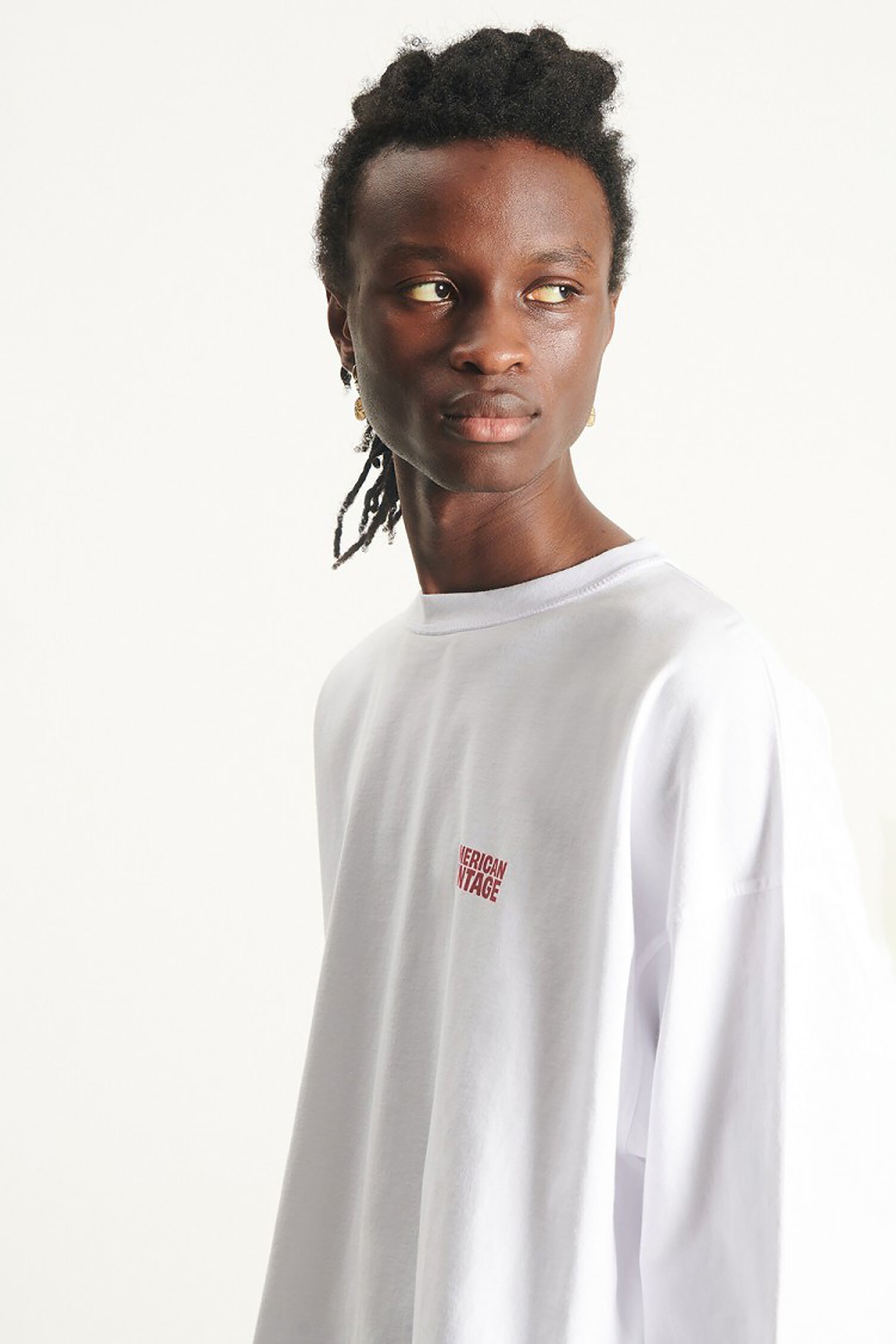 Men's Ykobow T-Shirt LS - White