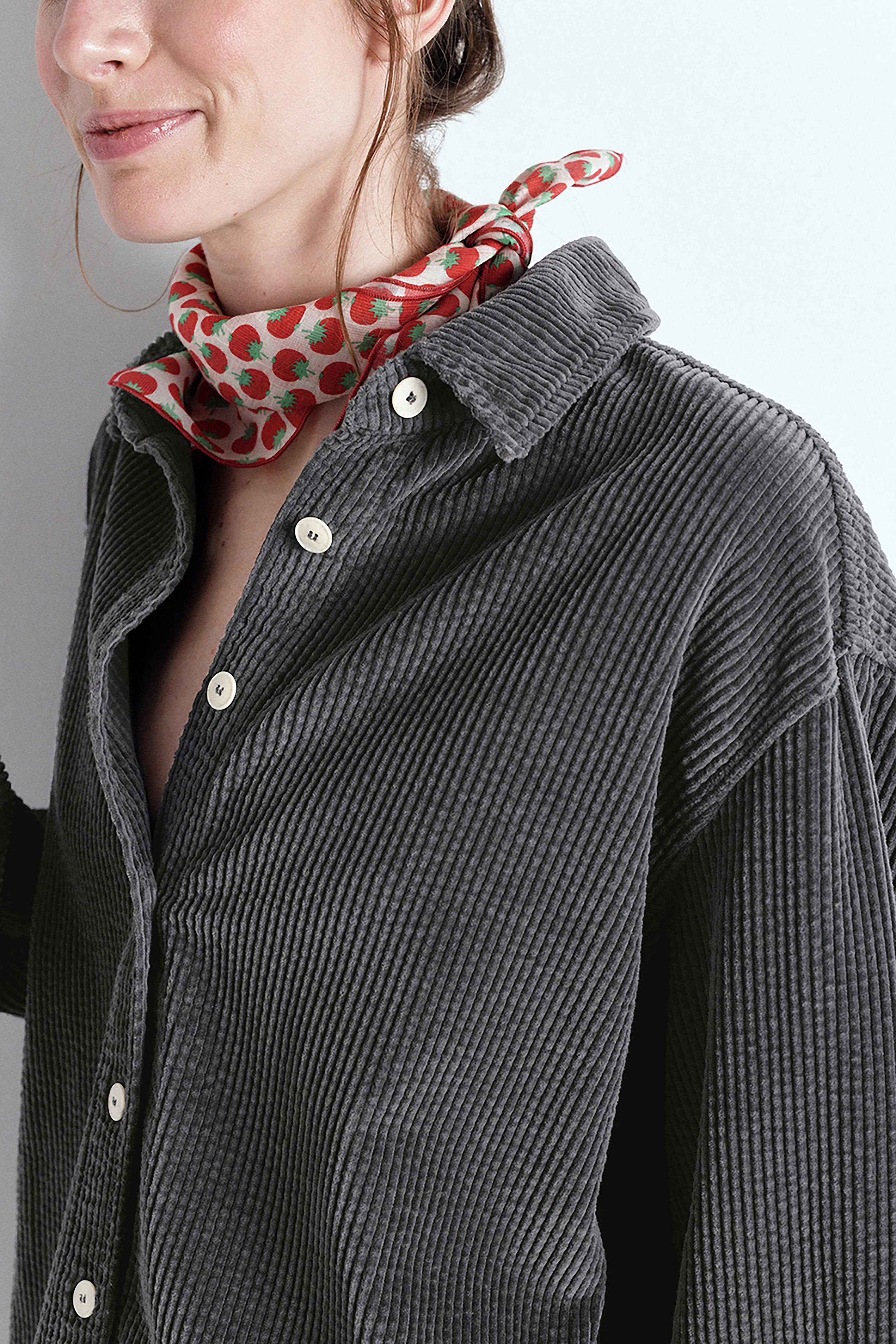 Padow Shirt - Vintage Carbon