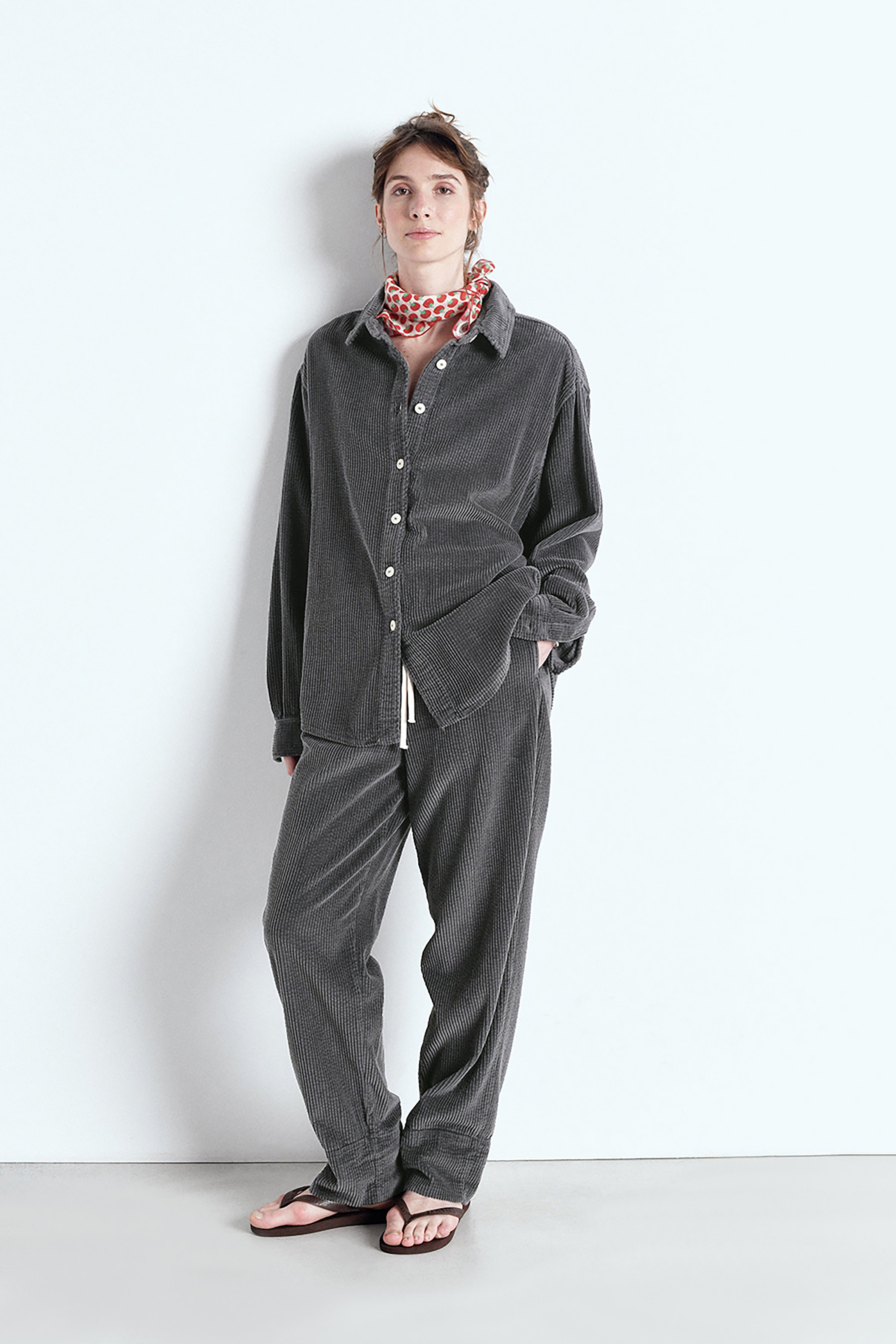 Padow Shirt - Vintage Carbon