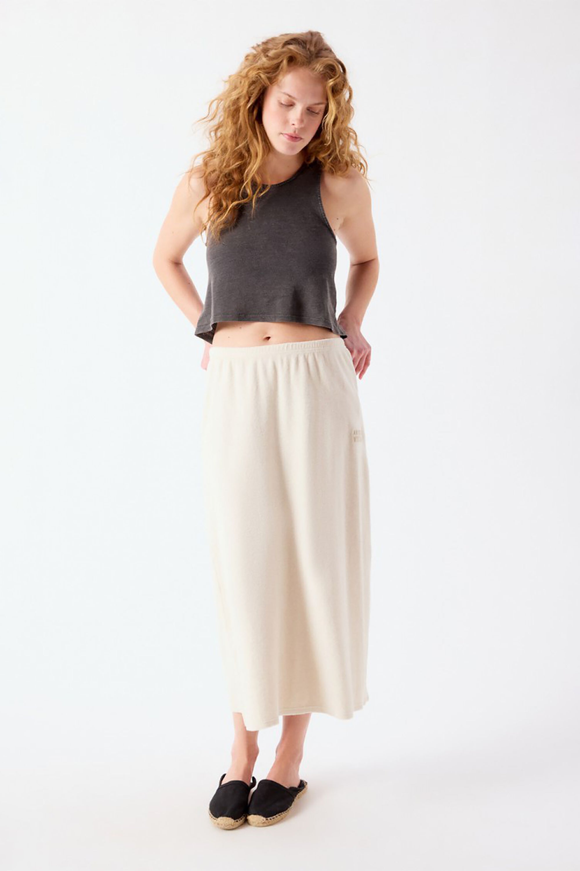 Pojy Tank Top - Vintage Carbon