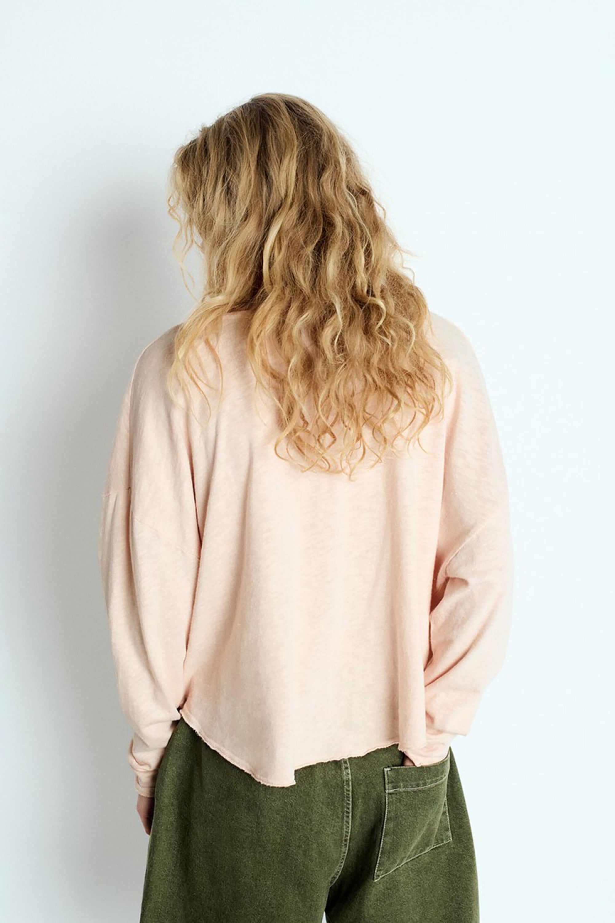  Sonoma Shirt V-Neck - Vintage Biscuit - RUM Amsterdam