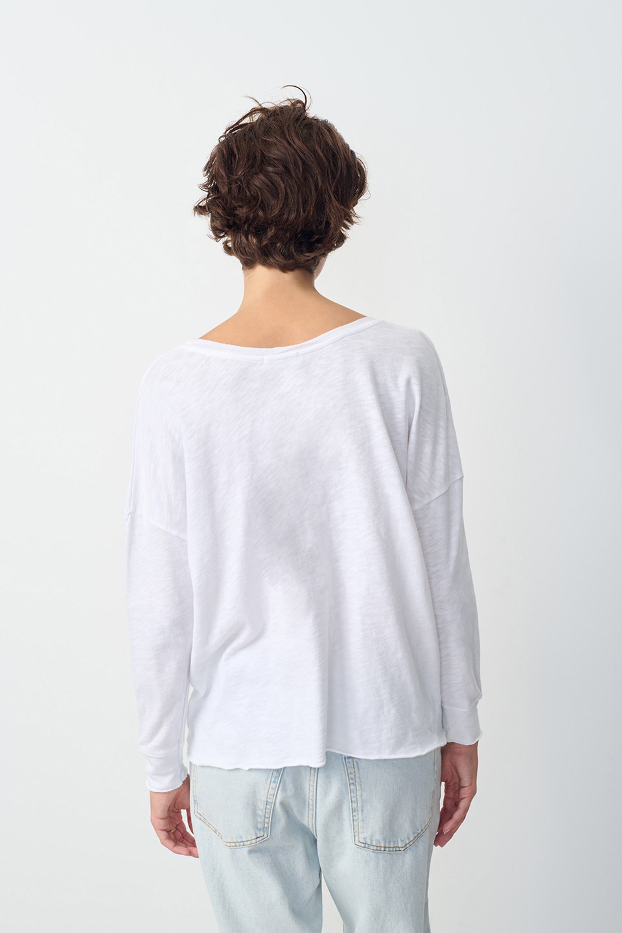 Sonoma T-Shirt LS - White