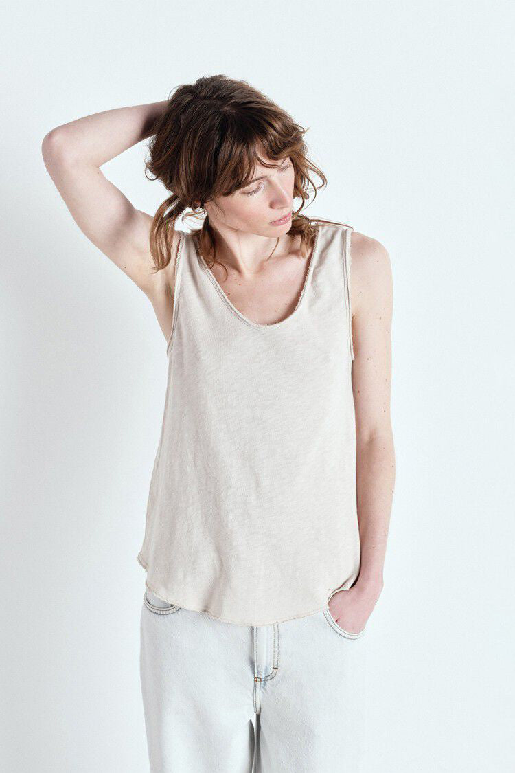 Sonoma Tank Top - Vintage Mastic