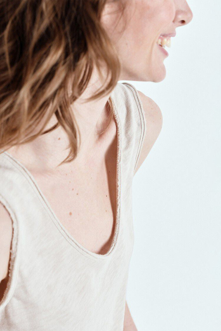 Sonoma Tank Top - Vintage Mastic