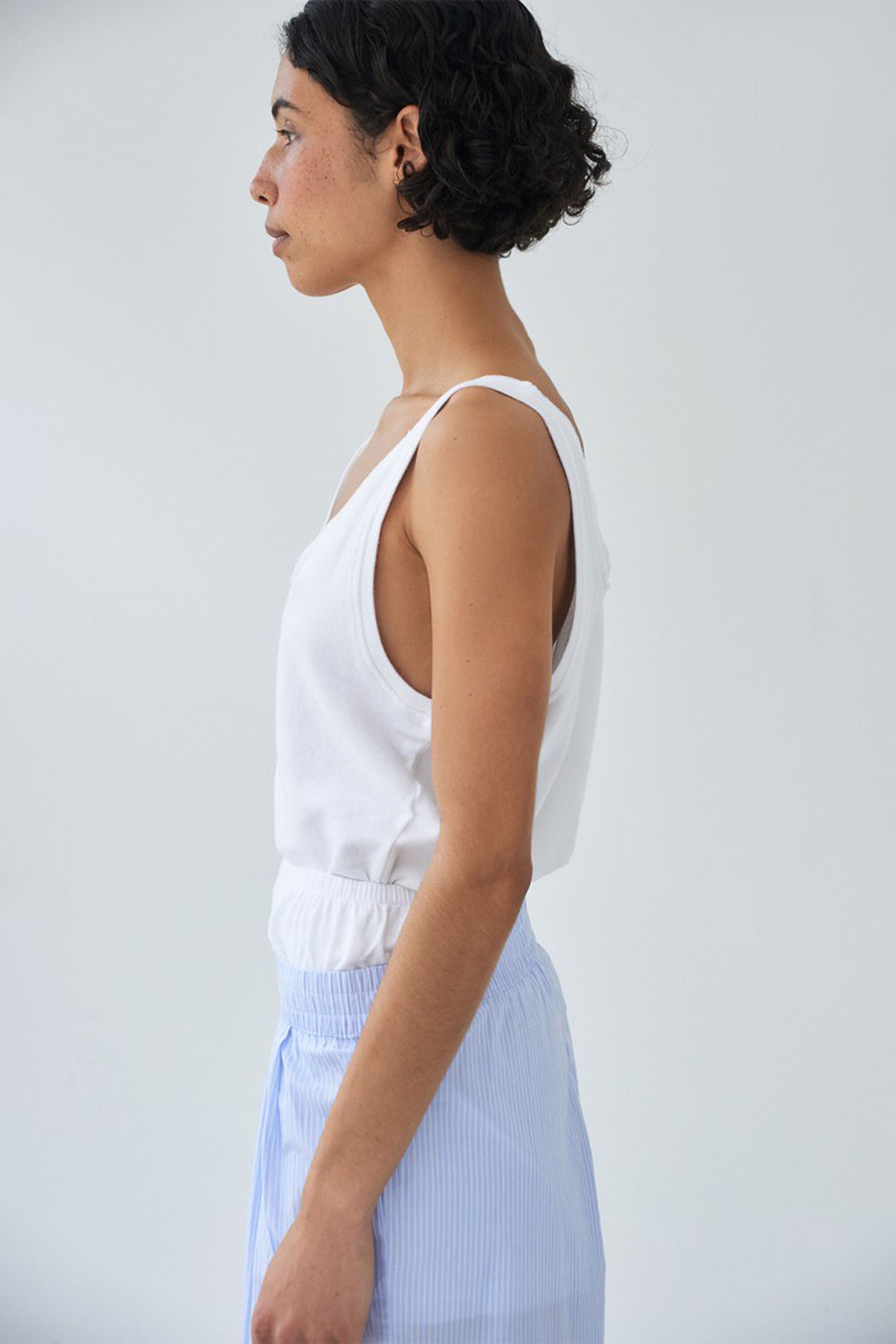 Vibtown Top - Vintage White