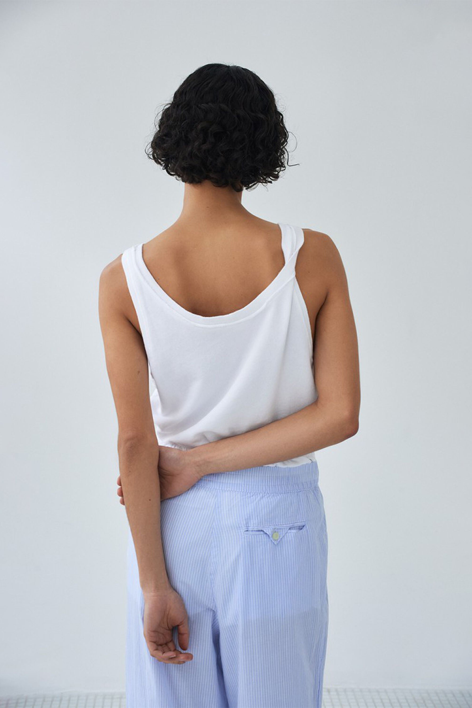 Vibtown Top - Vintage White