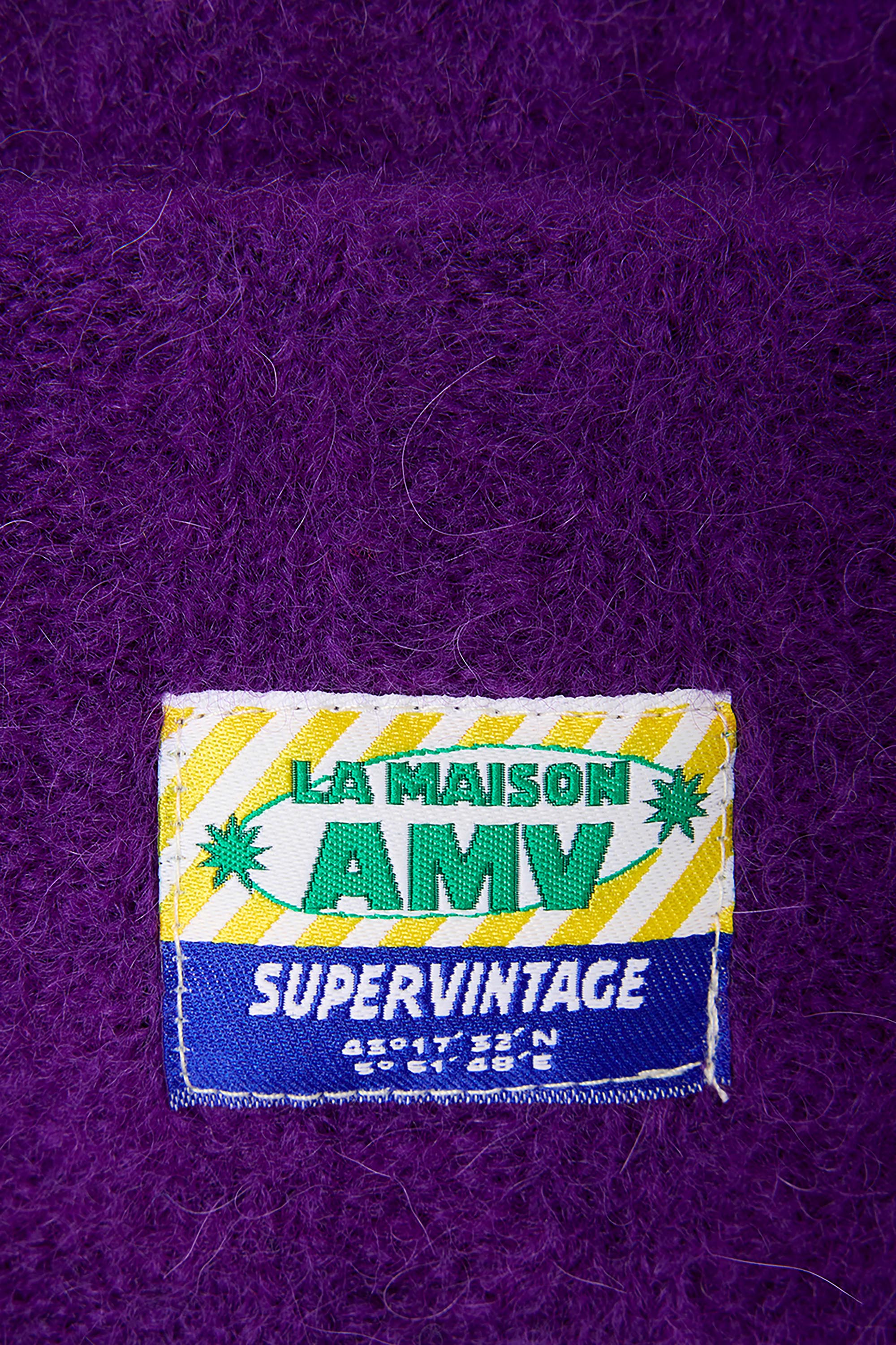  Vitow Beanie - Eggplant - RUM Amsterdam