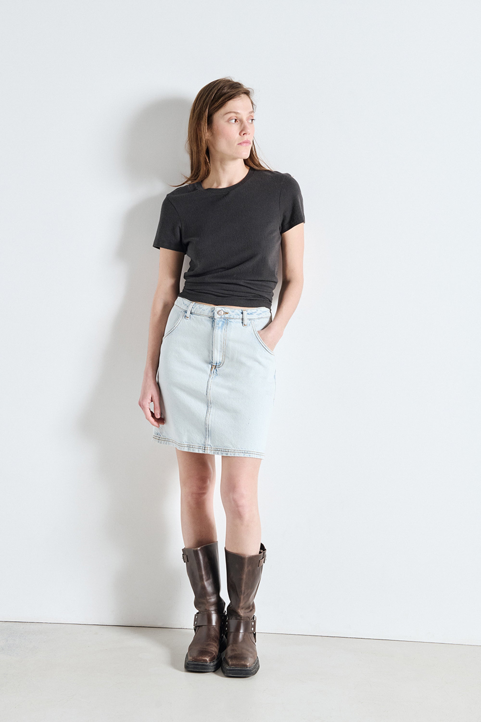 Ypawood T-Shirt - Carbon Melange