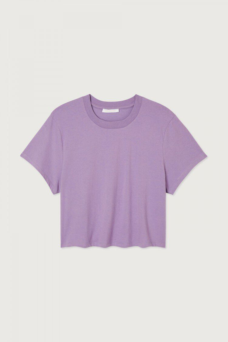 American Vintage Ypawood Tee - Amethyst Melange - RUM Amsterdam