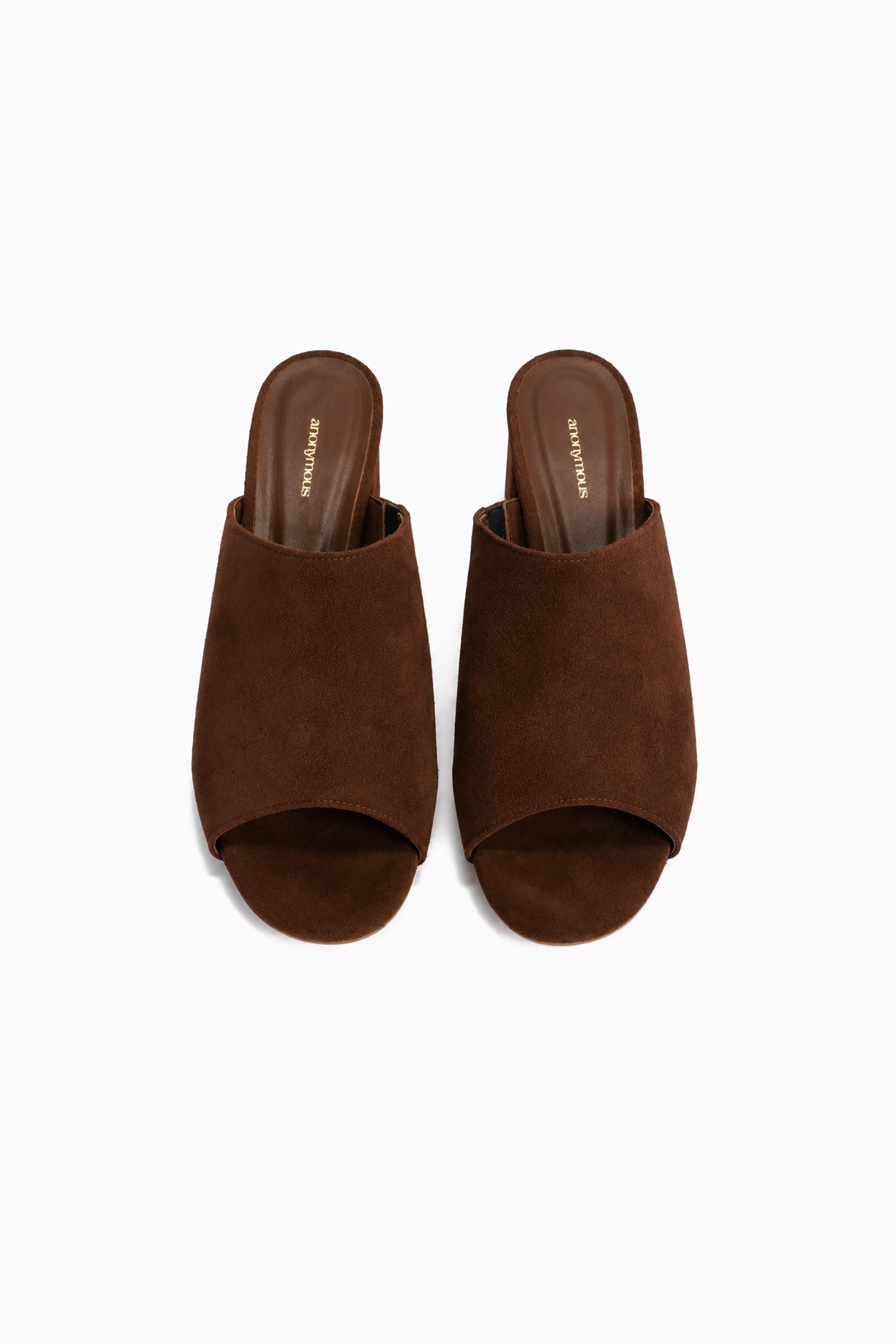Horizon 55 Suede Heels - Chocolate