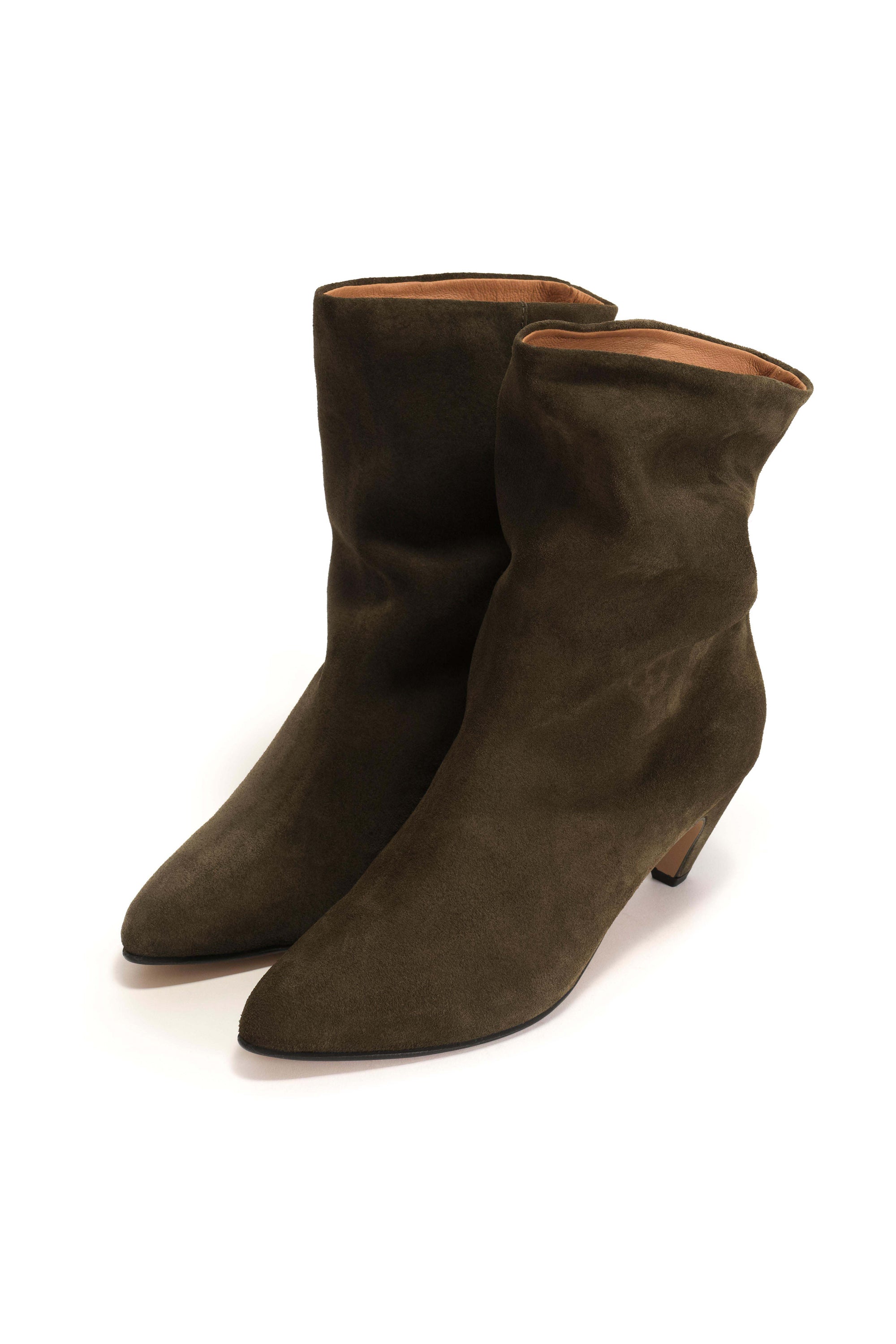 Anonymous Copenhagen Vully 50 Stiletto Boots - Moss Green - RUM Amsterdam