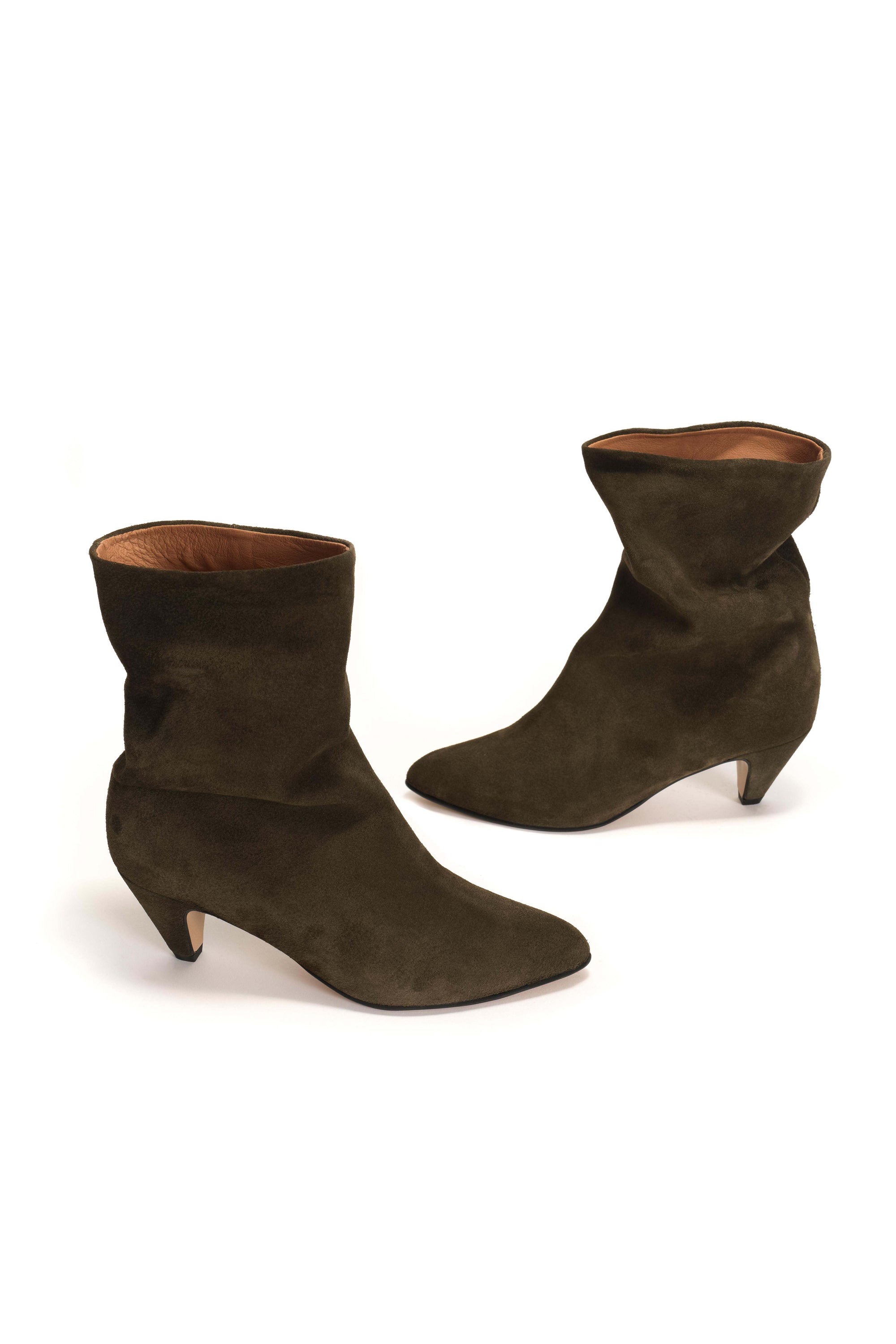 Anonymous Copenhagen Vully 50 Stiletto Boots - Moss Green - RUM Amsterdam