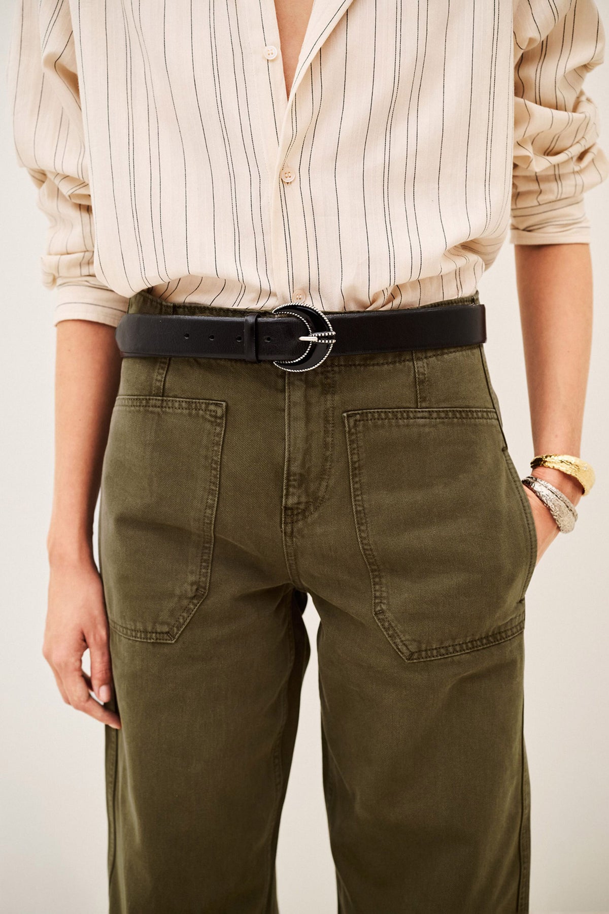 Brendon Leather Belt - Black