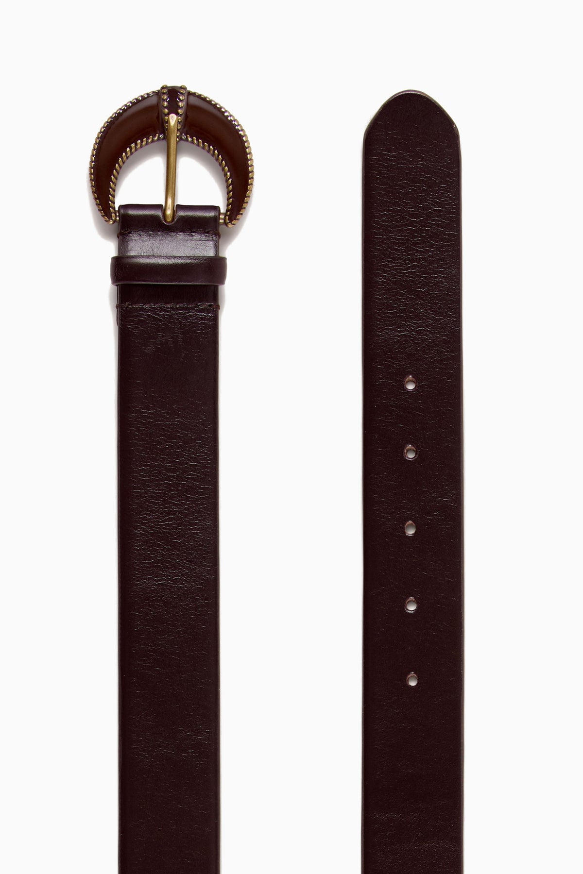 Brendon Leather Belt - Brown