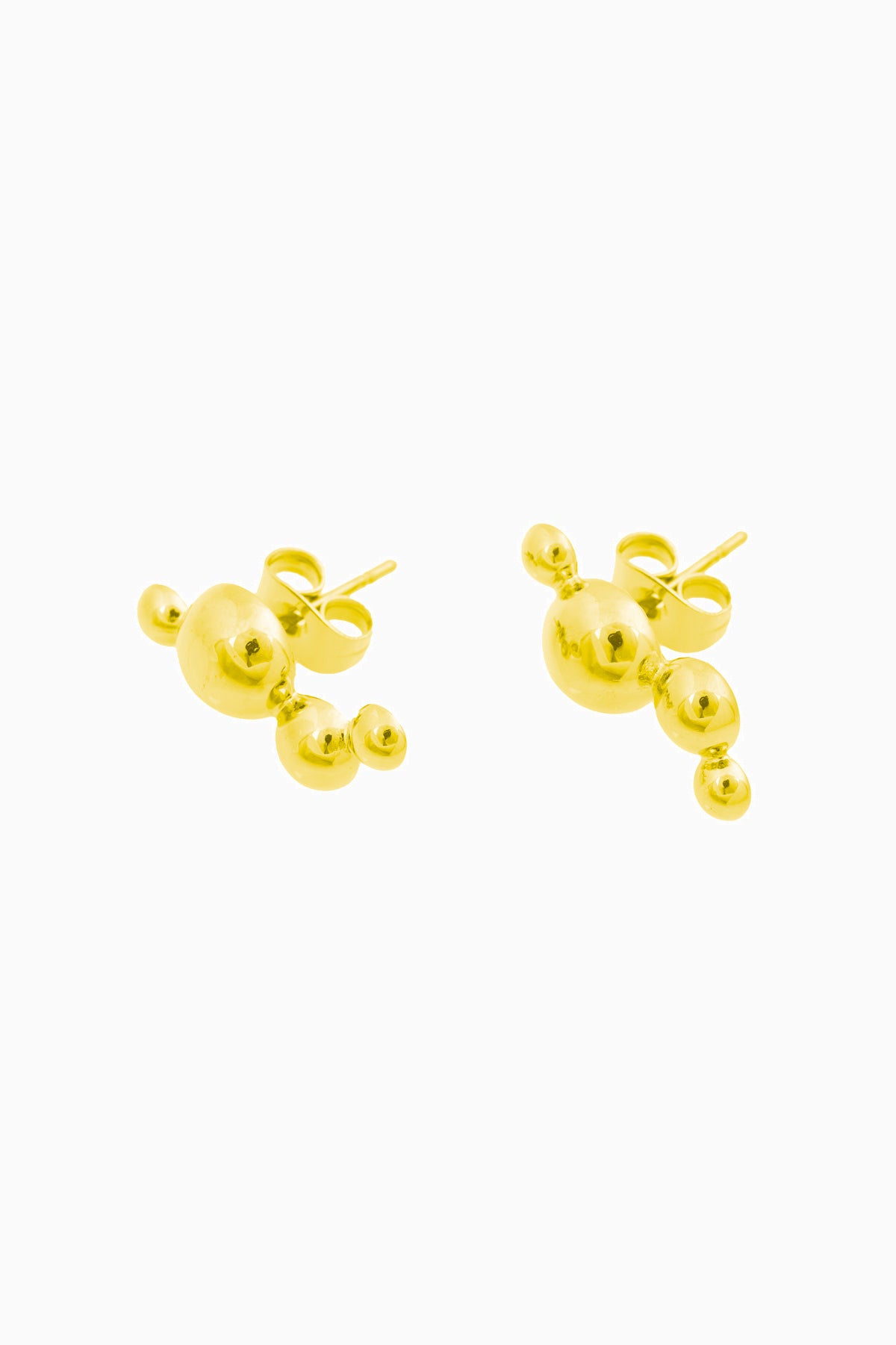 Bandhu Dot Pin Earrings - Gold - RUM Amsterdam