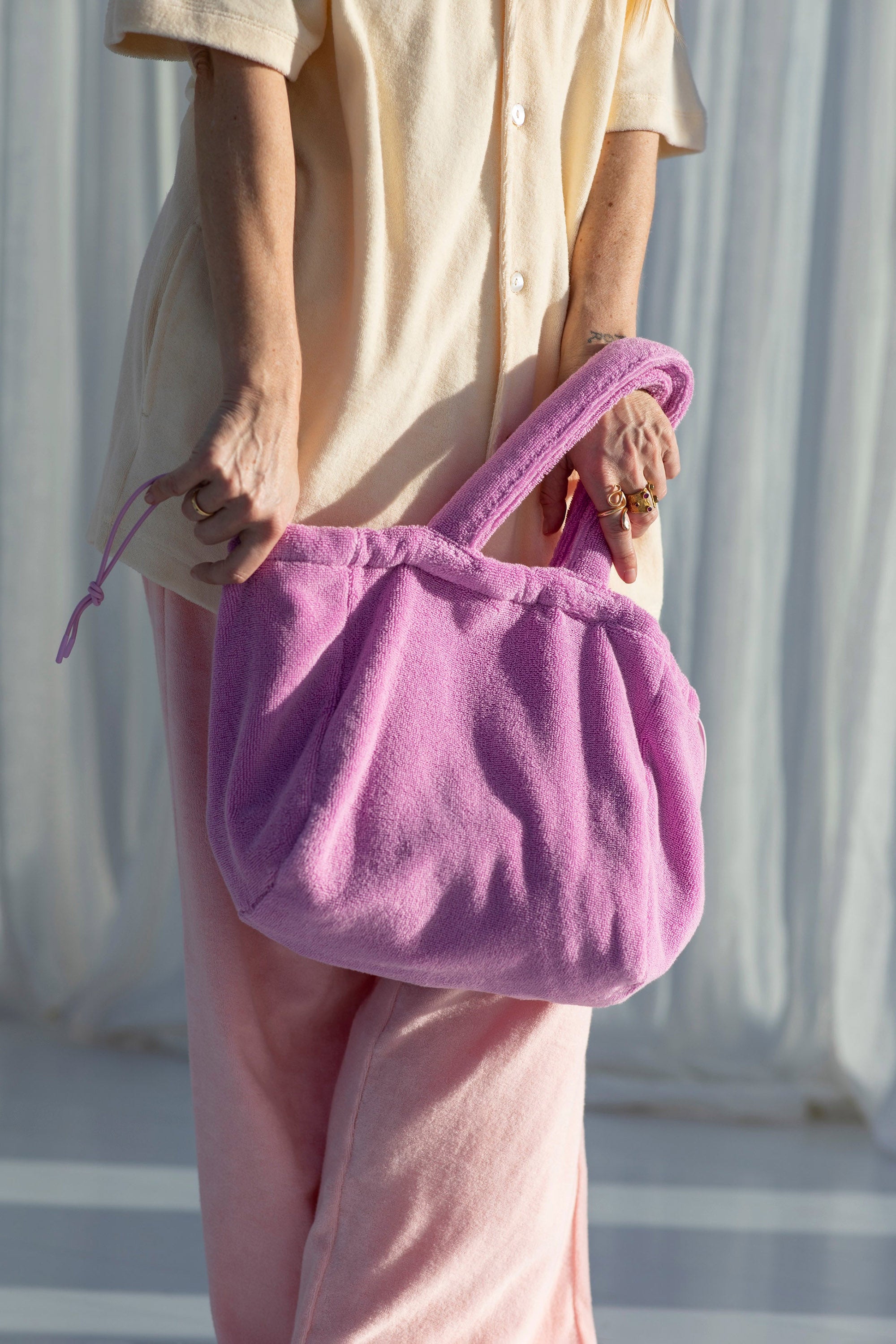  Naram Handbag Small - Soft Fuchsia - RUM Amsterdam