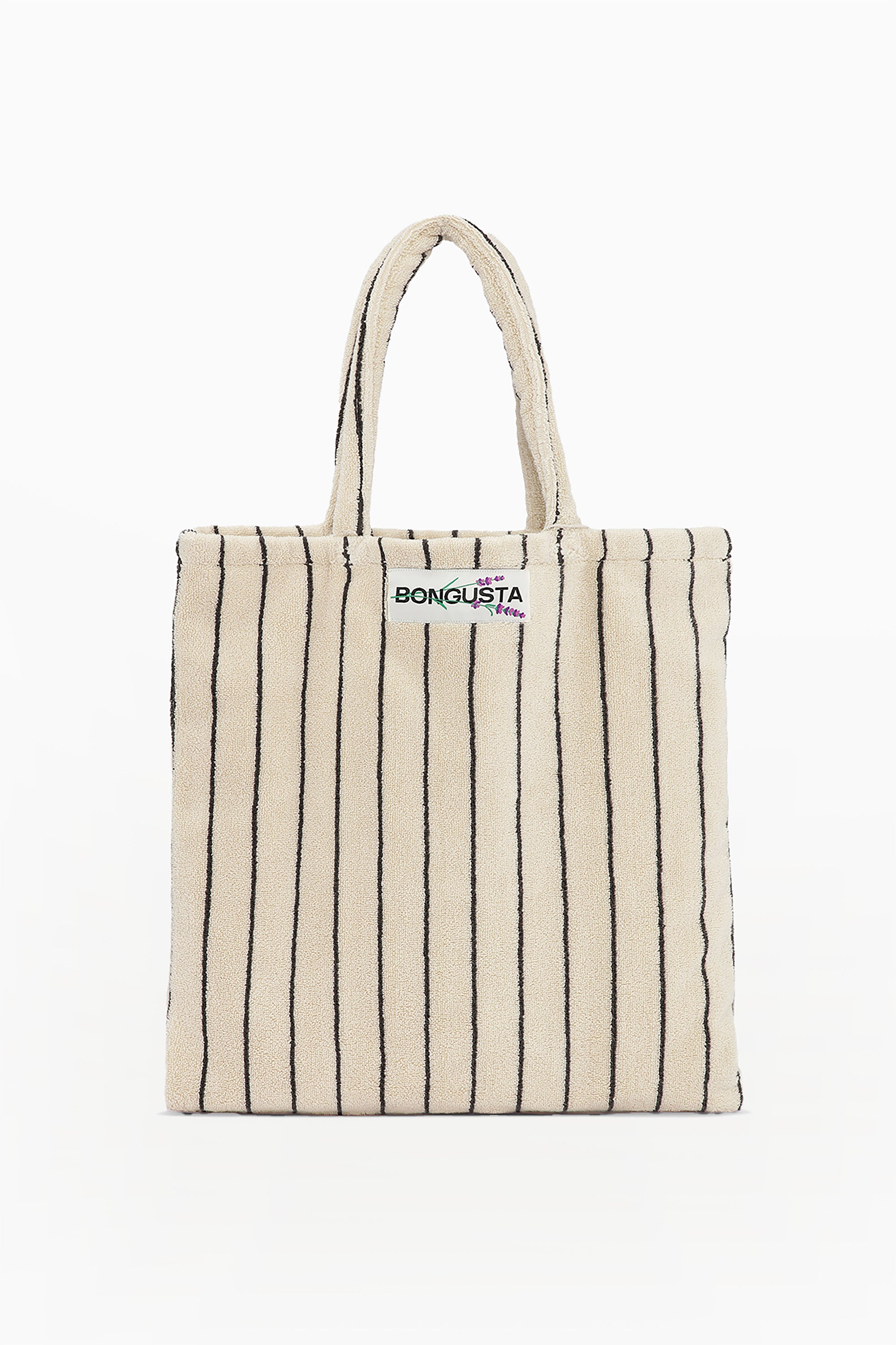 Naram Tote Bag - Creme & Ink