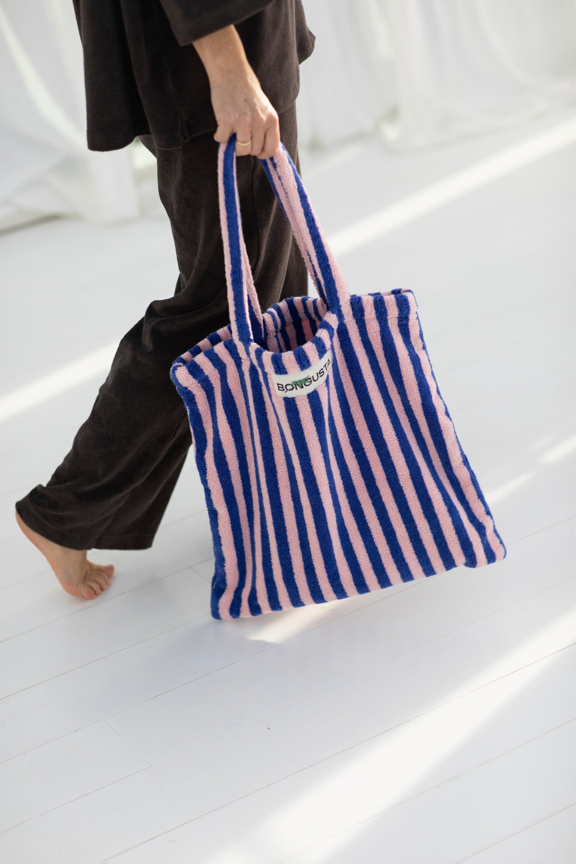  Naram Tote Bag - Dazzling Blue & Rose - RUM Amsterdam