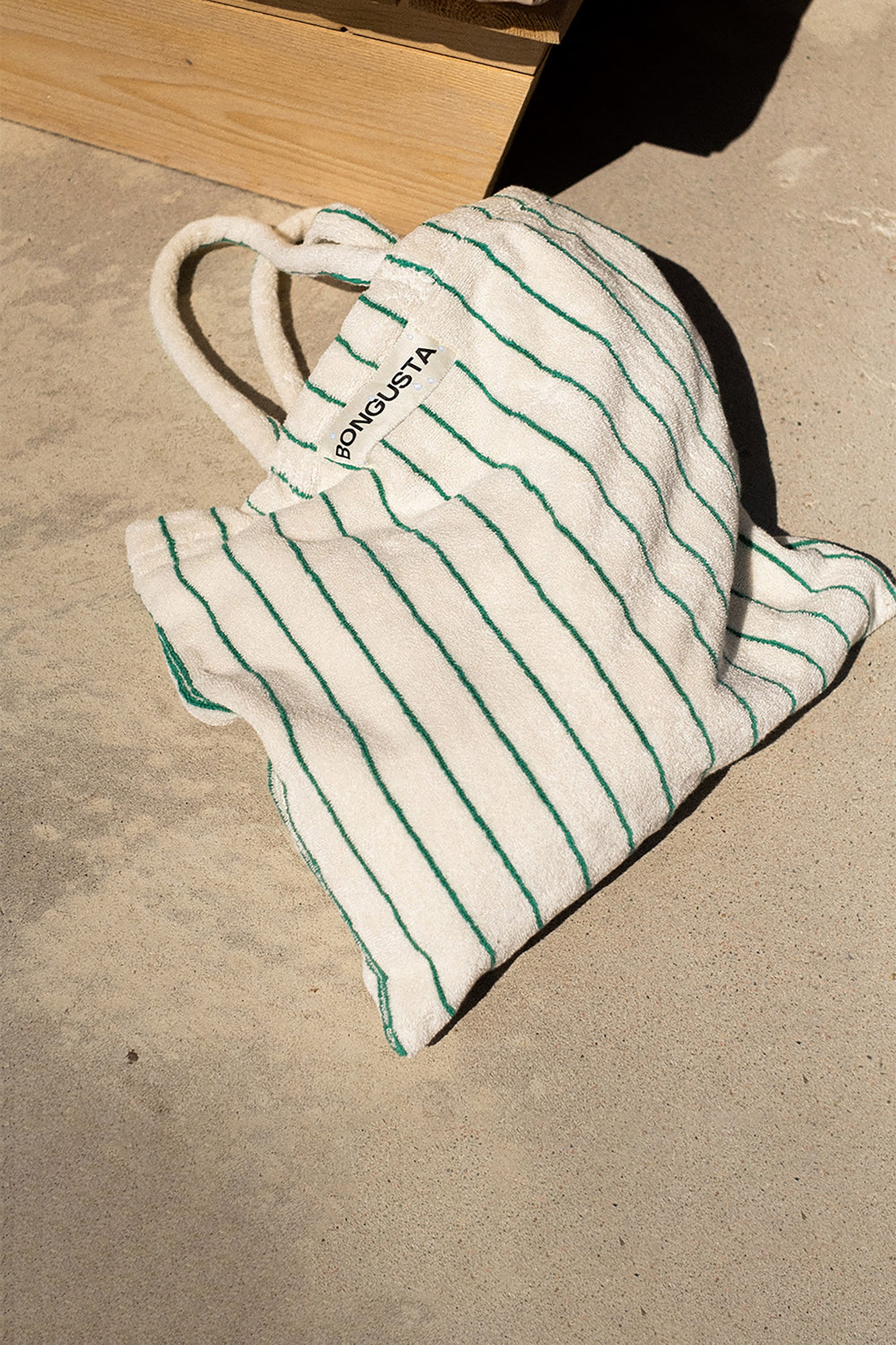  Naram Tote Bag - Pure White & Grass - RUM Amsterdam
