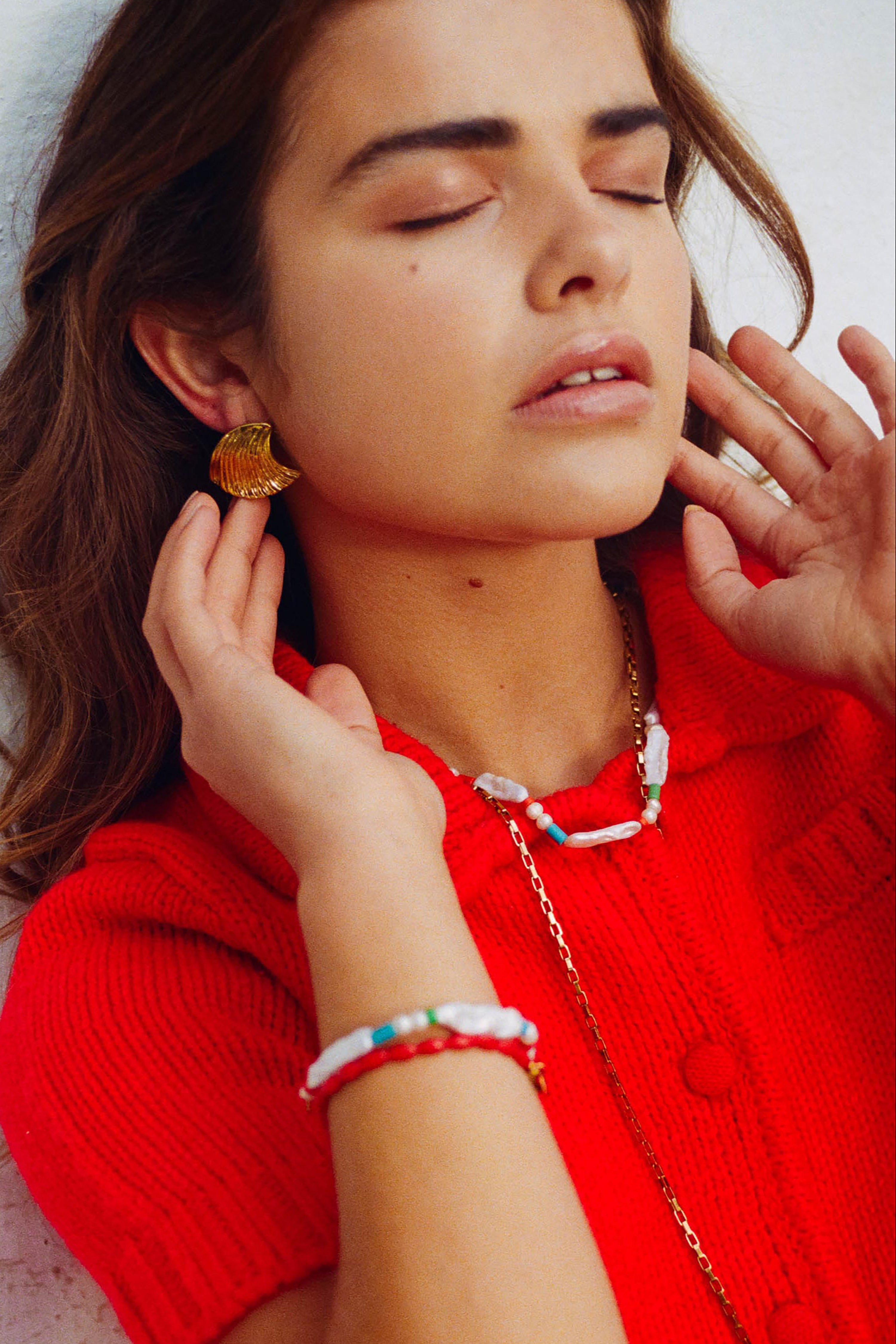 Long Chain Necklace - Gold