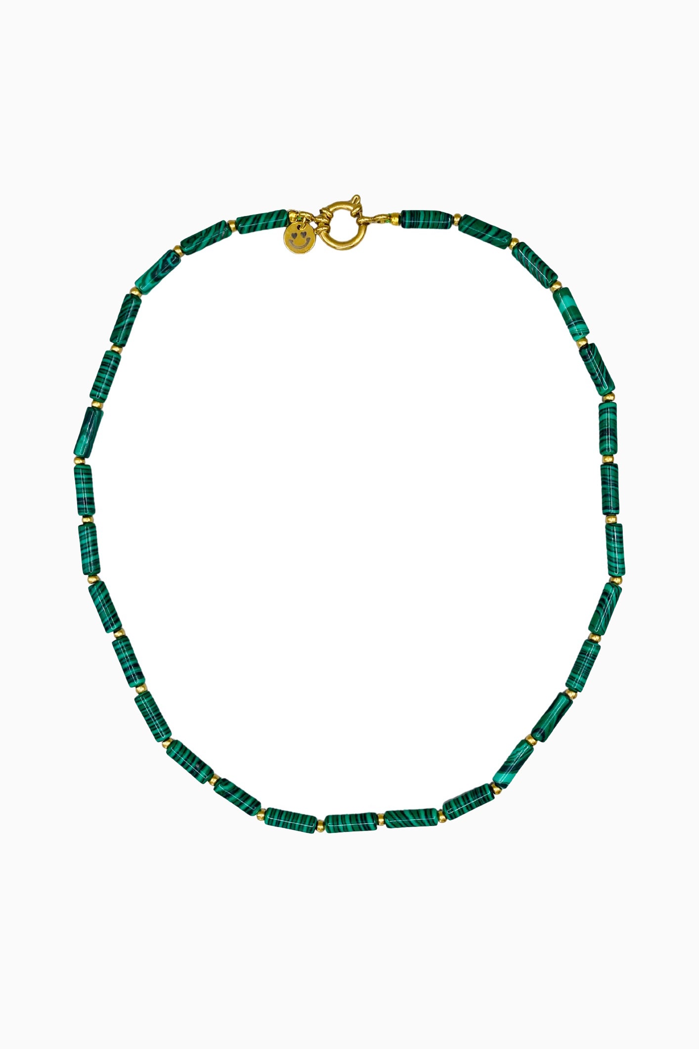 Mickey Necklace - Dark Green