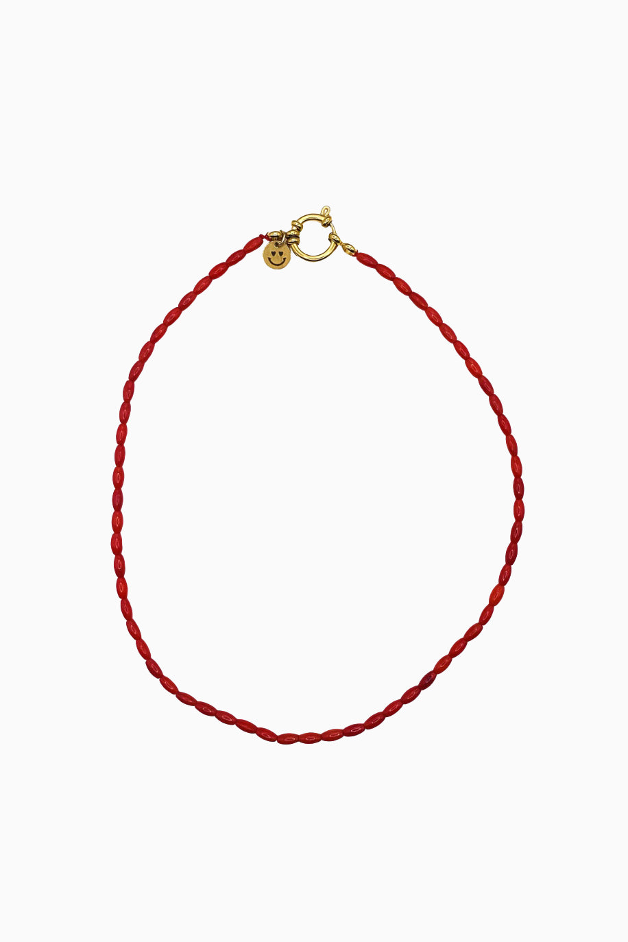 Tommy Coral Necklace - Red