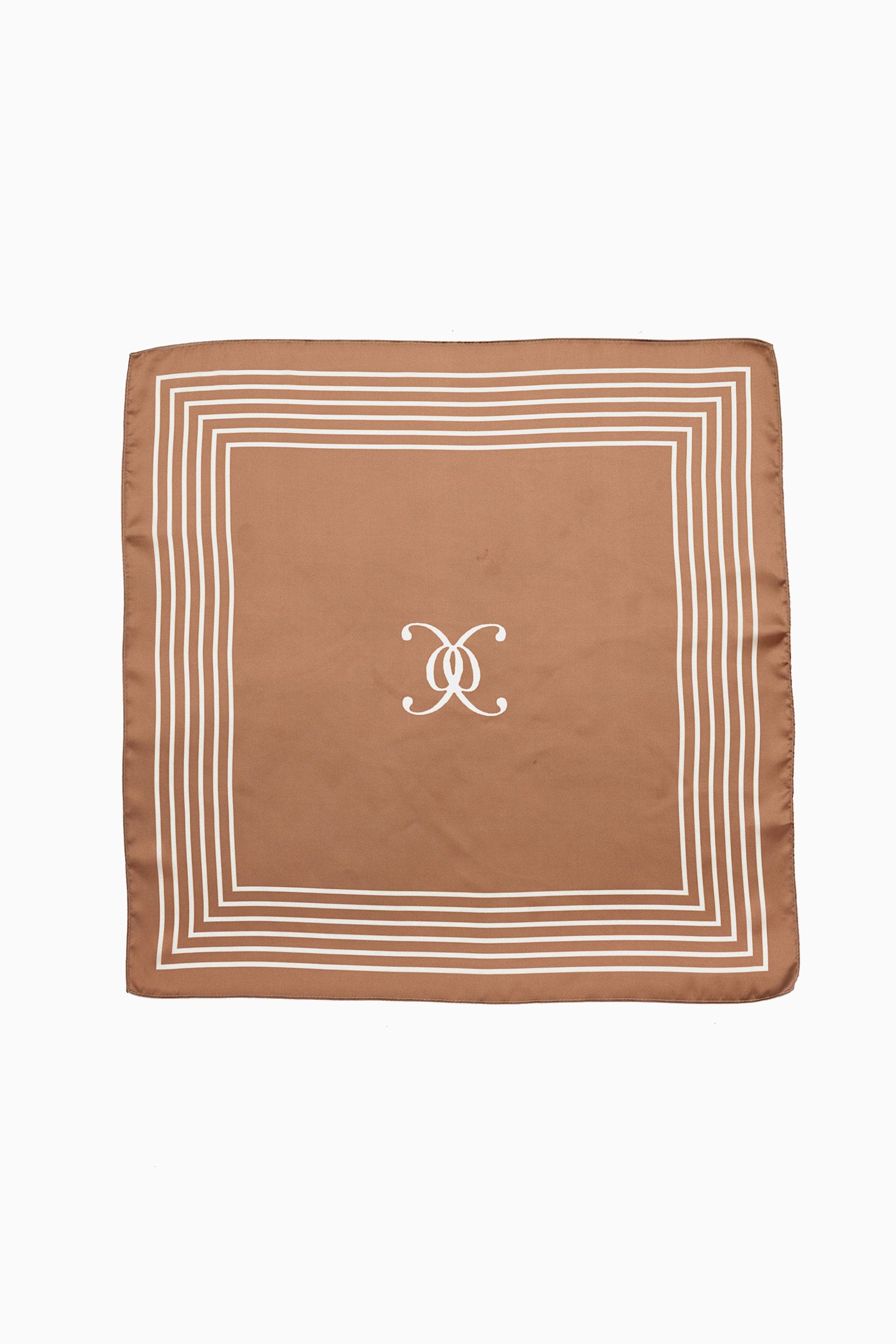 Elle Silk Scarf - Camel