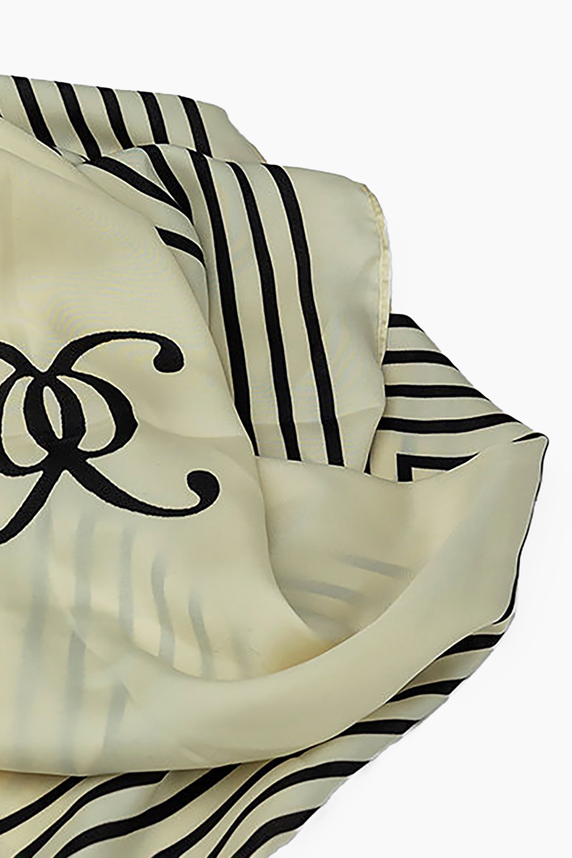 Elle Silk Scarf - Creme
