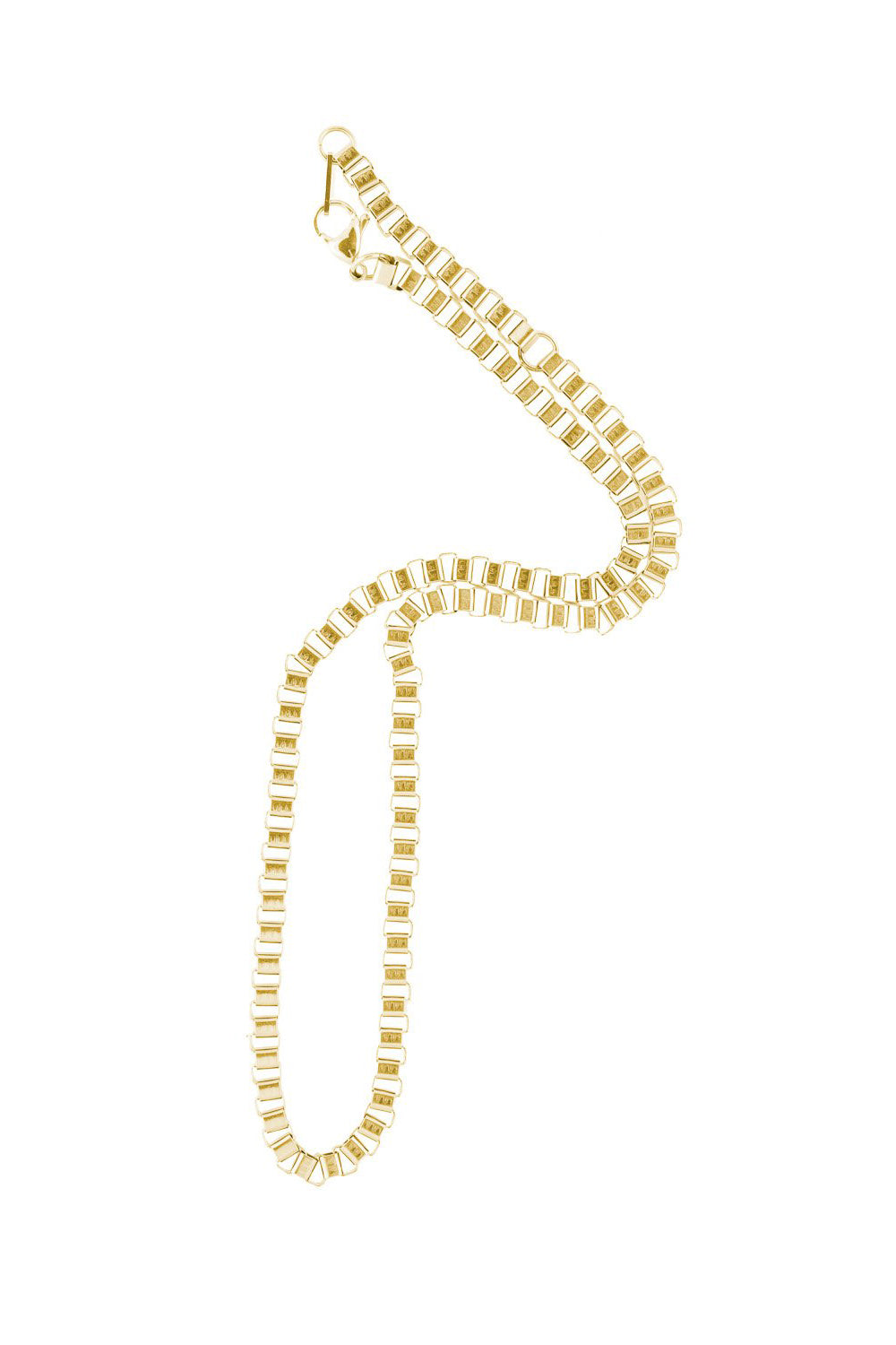 Bandhu Box Chain Necklace - Gold - RUM Amsterdam