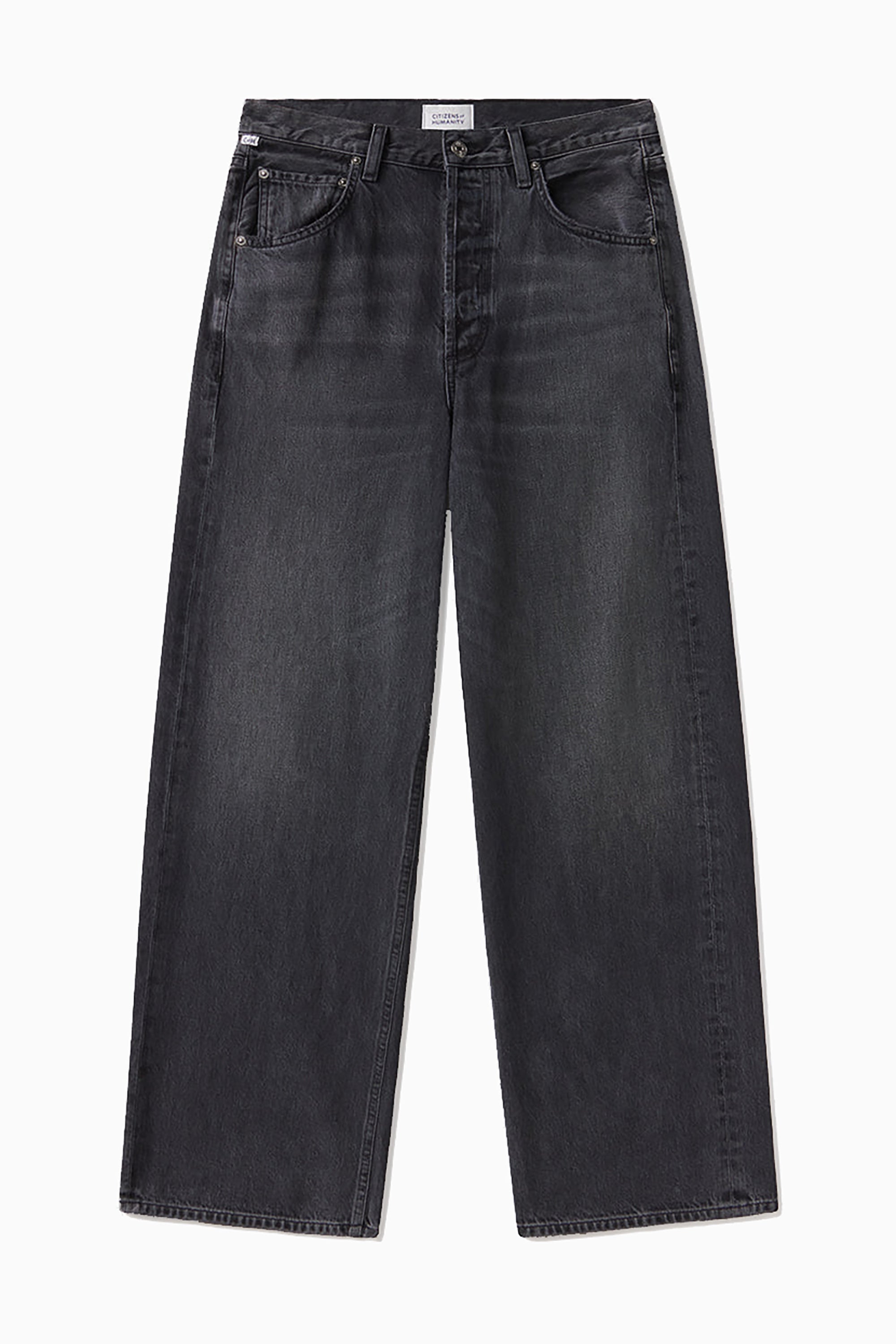 Ayla Baggy Jeans - Vintage Black