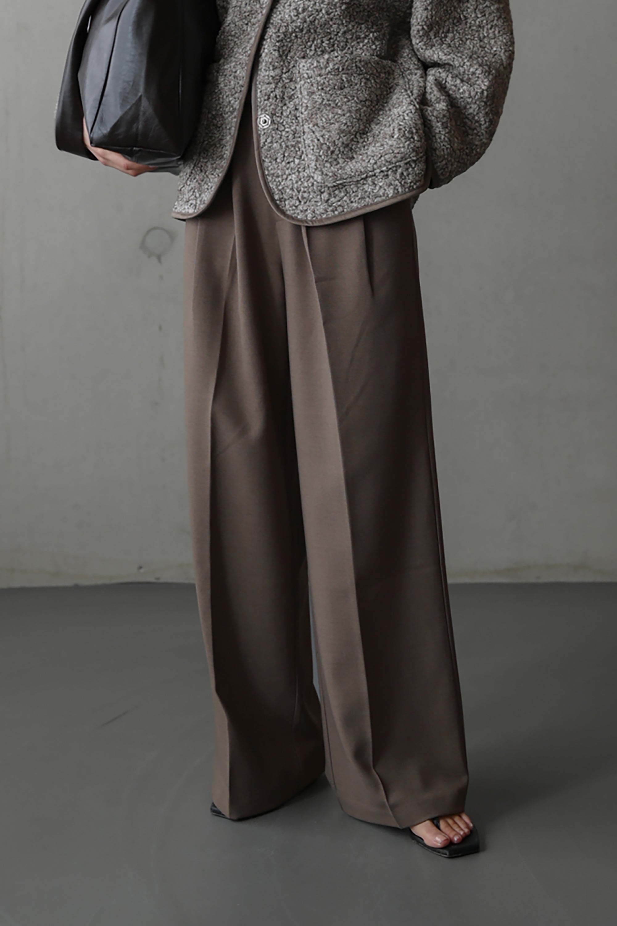  Amari Trousers - Coffee - RUM Amsterdam