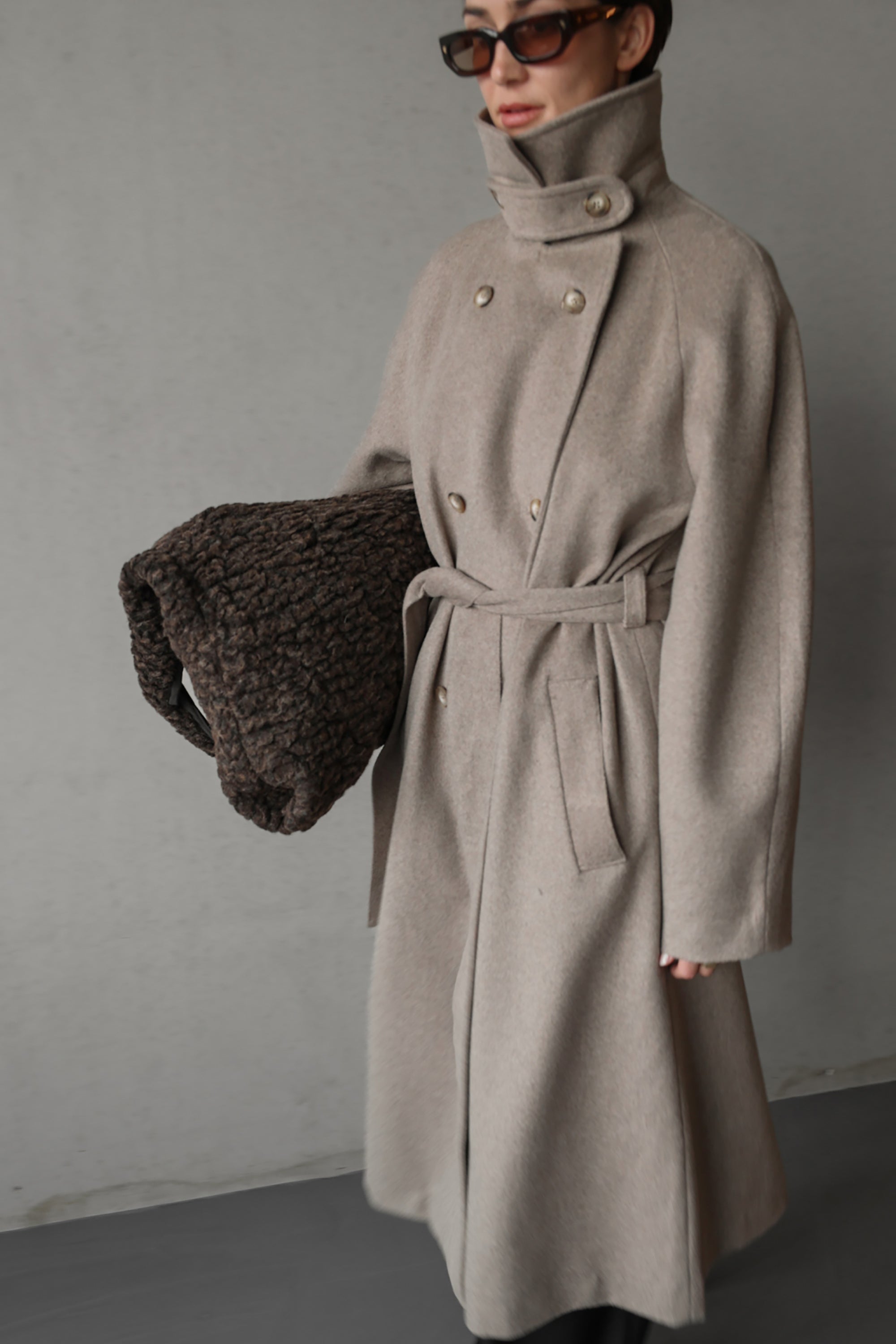 Dyo Coat - Taupe