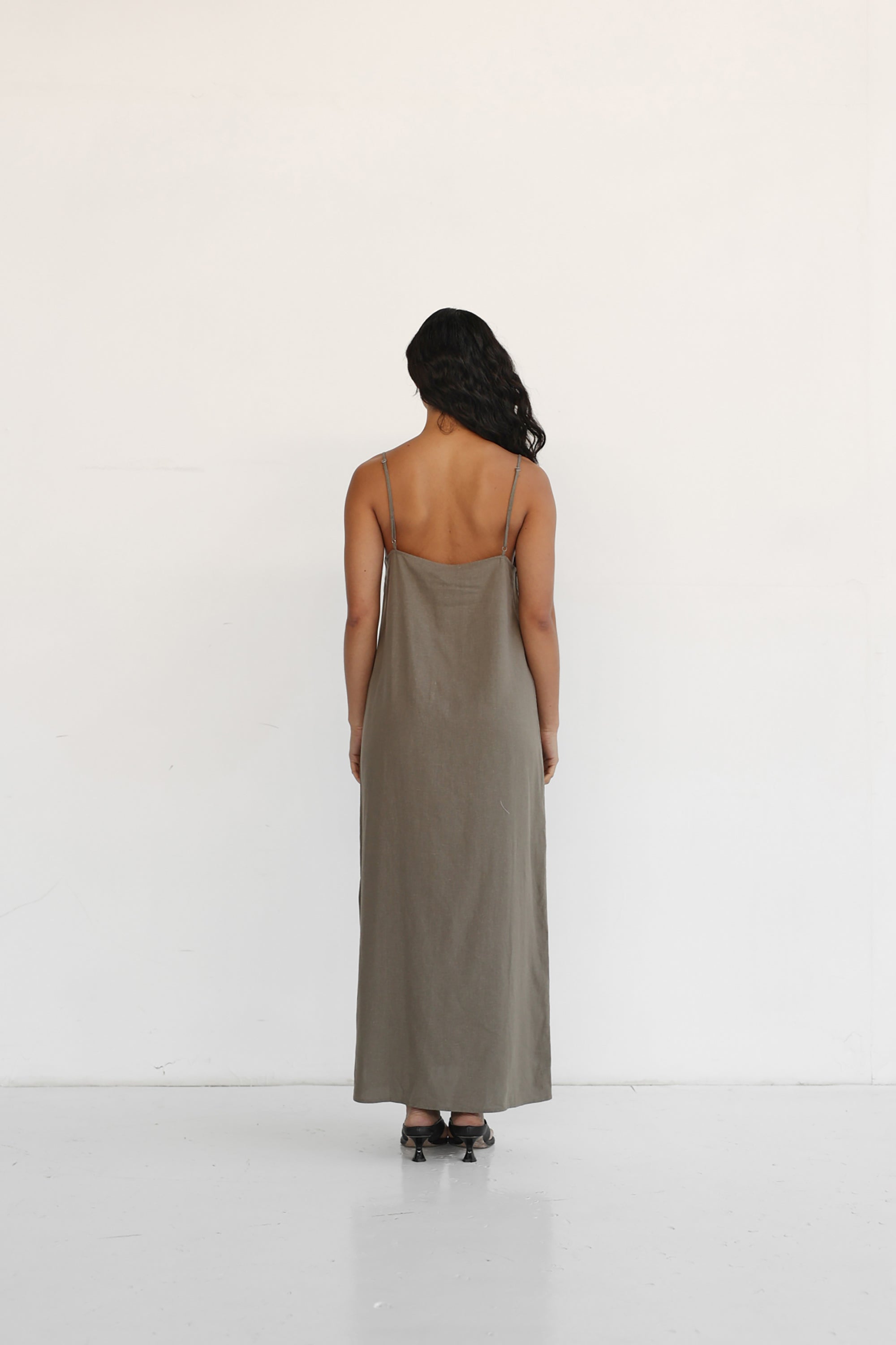  Nami Dress - Cacao - RUM Amsterdam