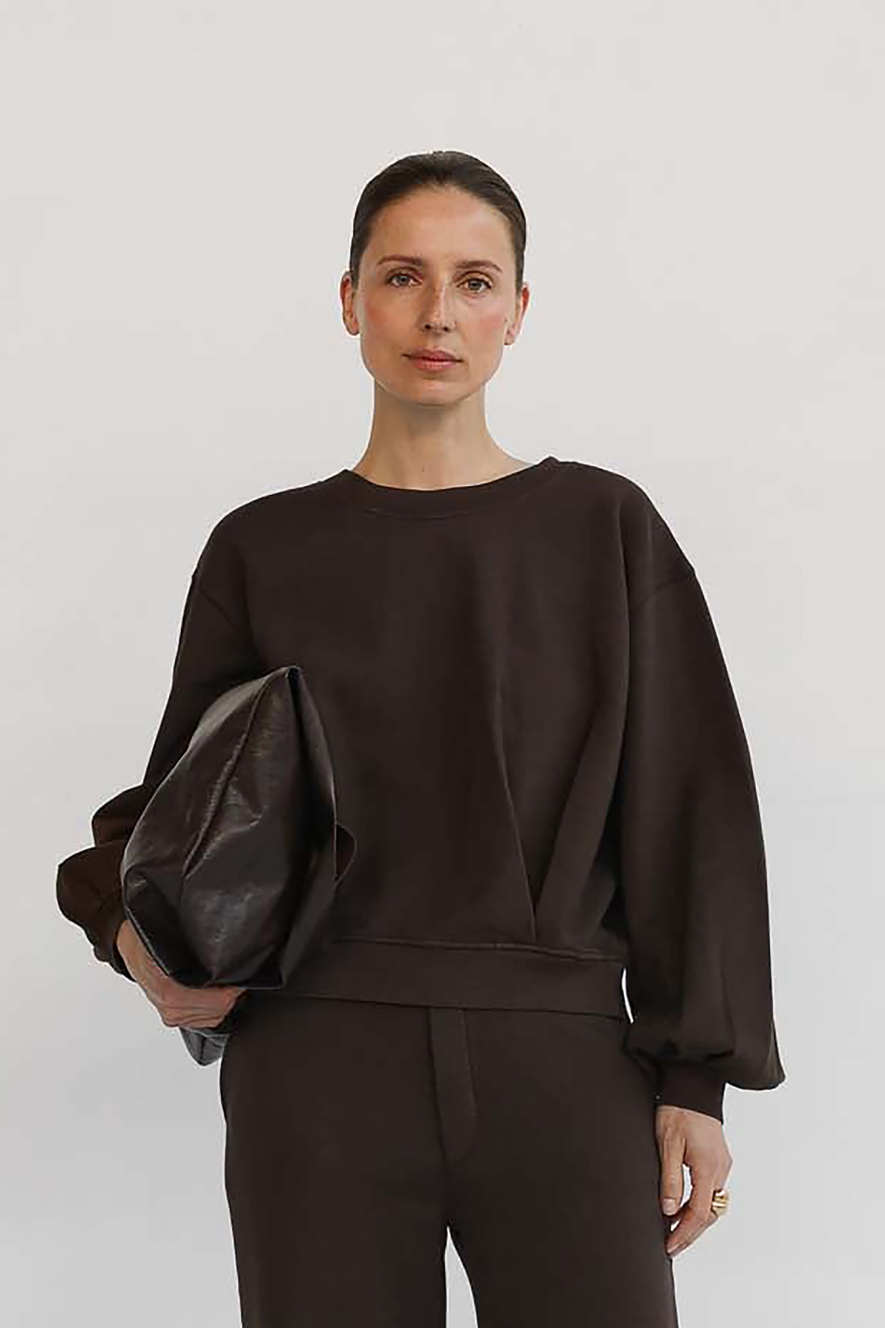 Sayeh Sweater - Fudge