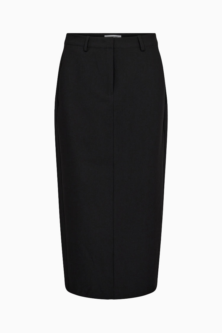 Vola Floor Pencil Skirt - Black