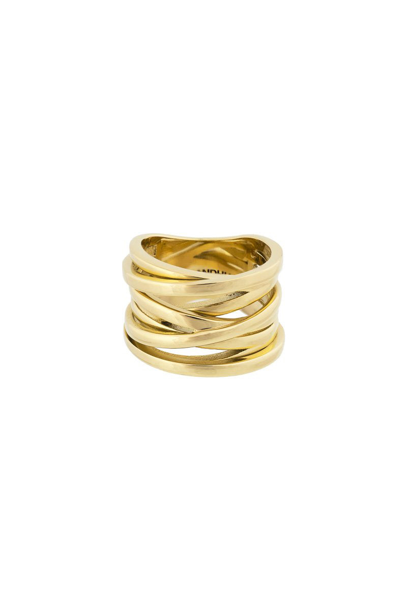 Bandhu Coil Ring - Gold - RUM Amsterdam