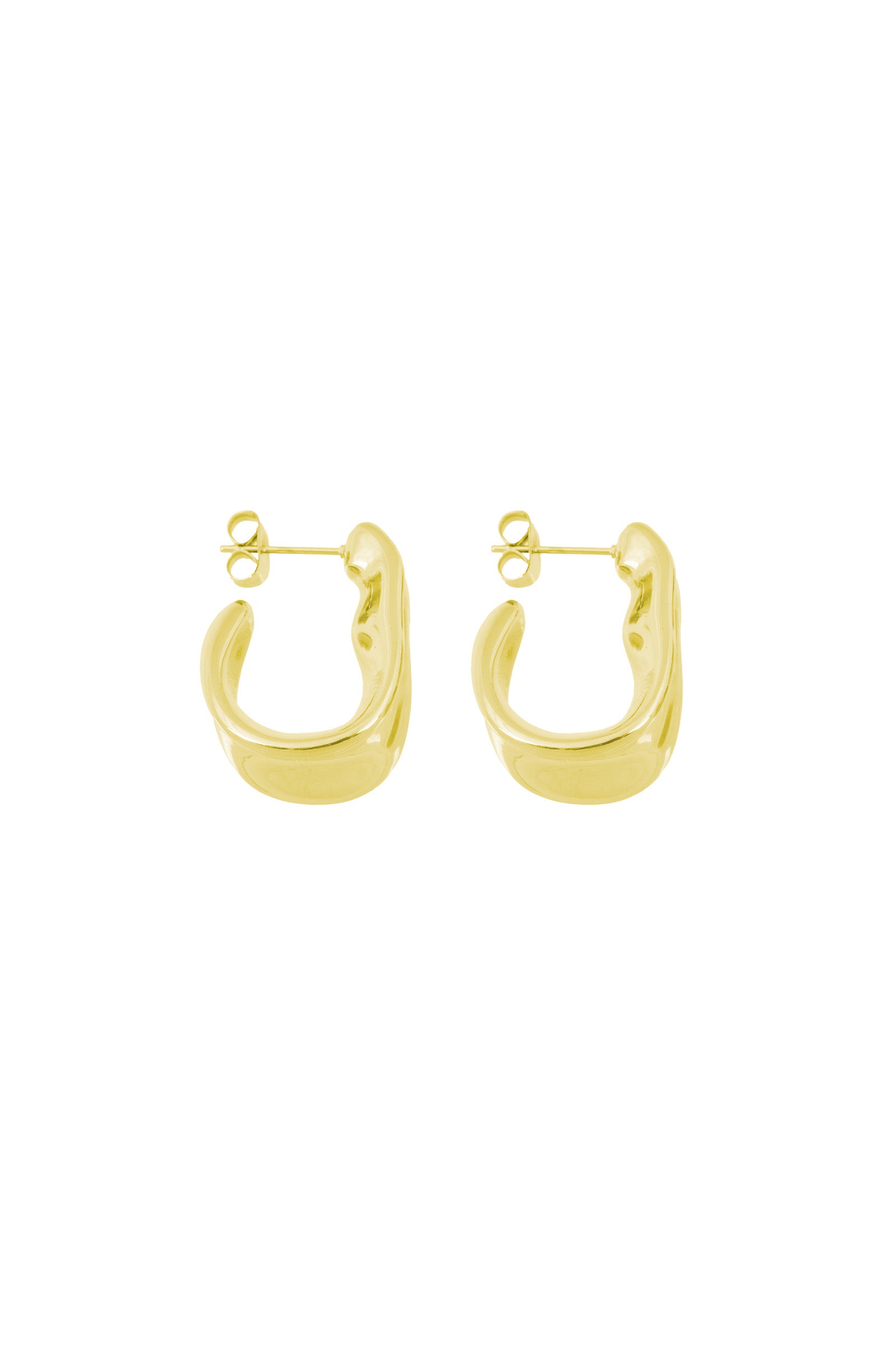 Bandhu Dent Earrings - Gold - RUM Amsterdam