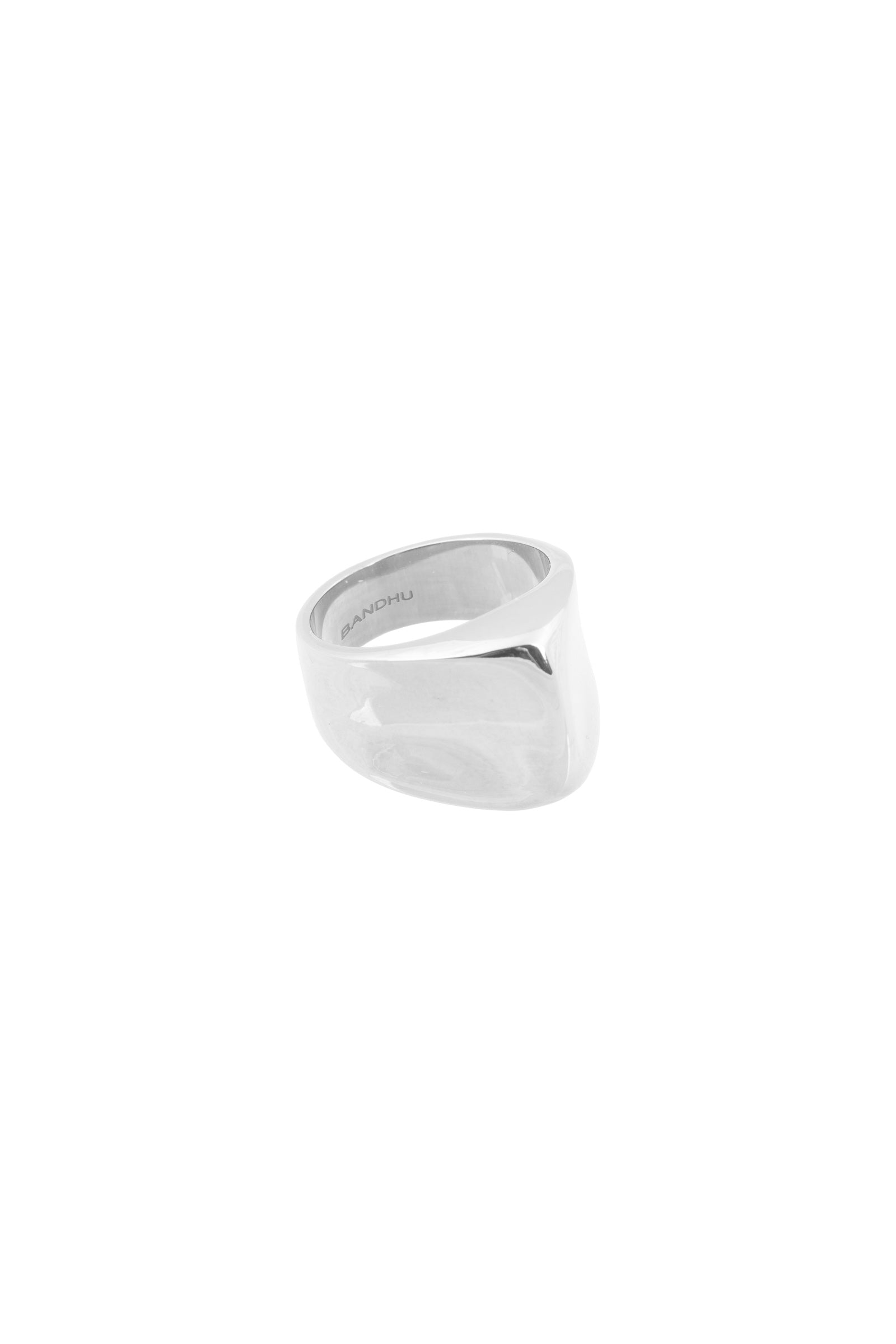 Bandhu Dent Ring - Silver - RUM Amsterdam