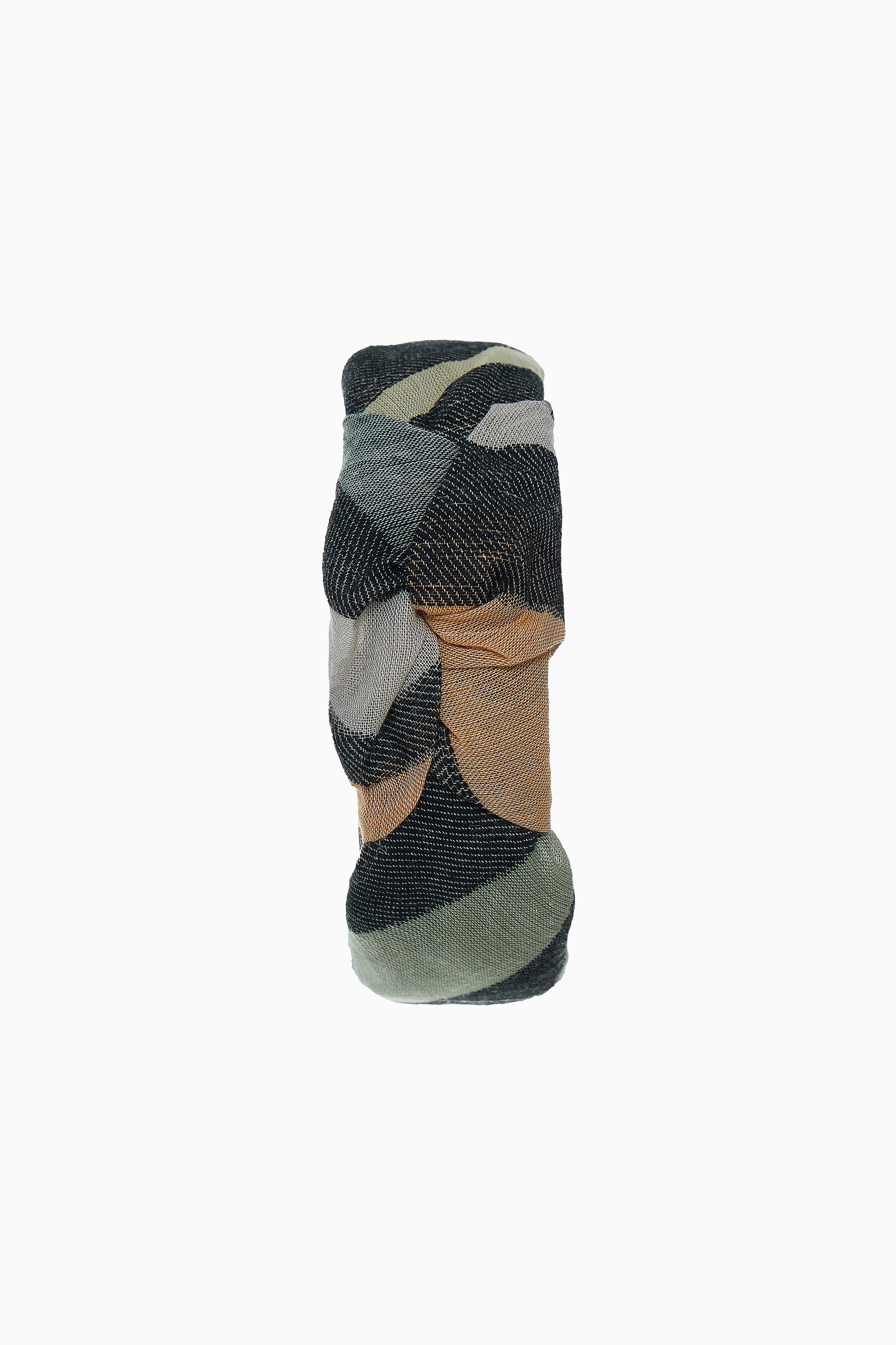 Twist Knot Headband - Khaki / Tabac